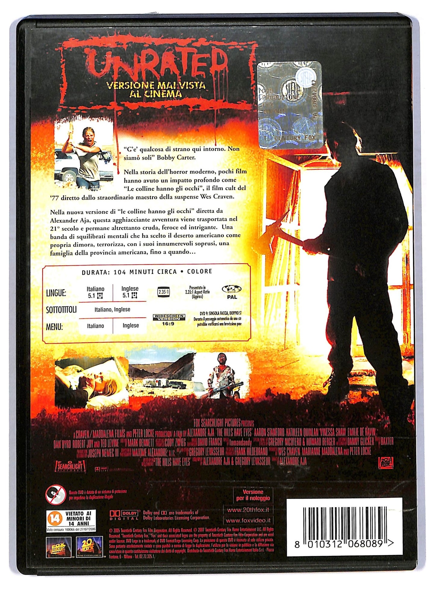 EBOND Le colline hanno gli occhi NOLEGGIO DVD D779340