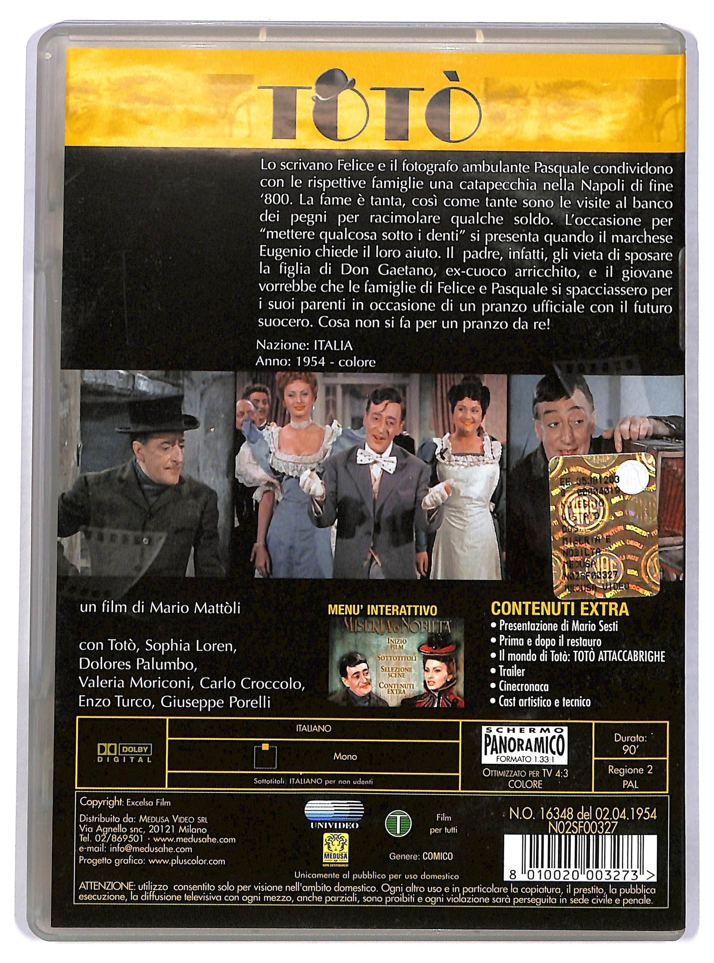 EBOND Toto - Miseria e Nobilta DVD D779409