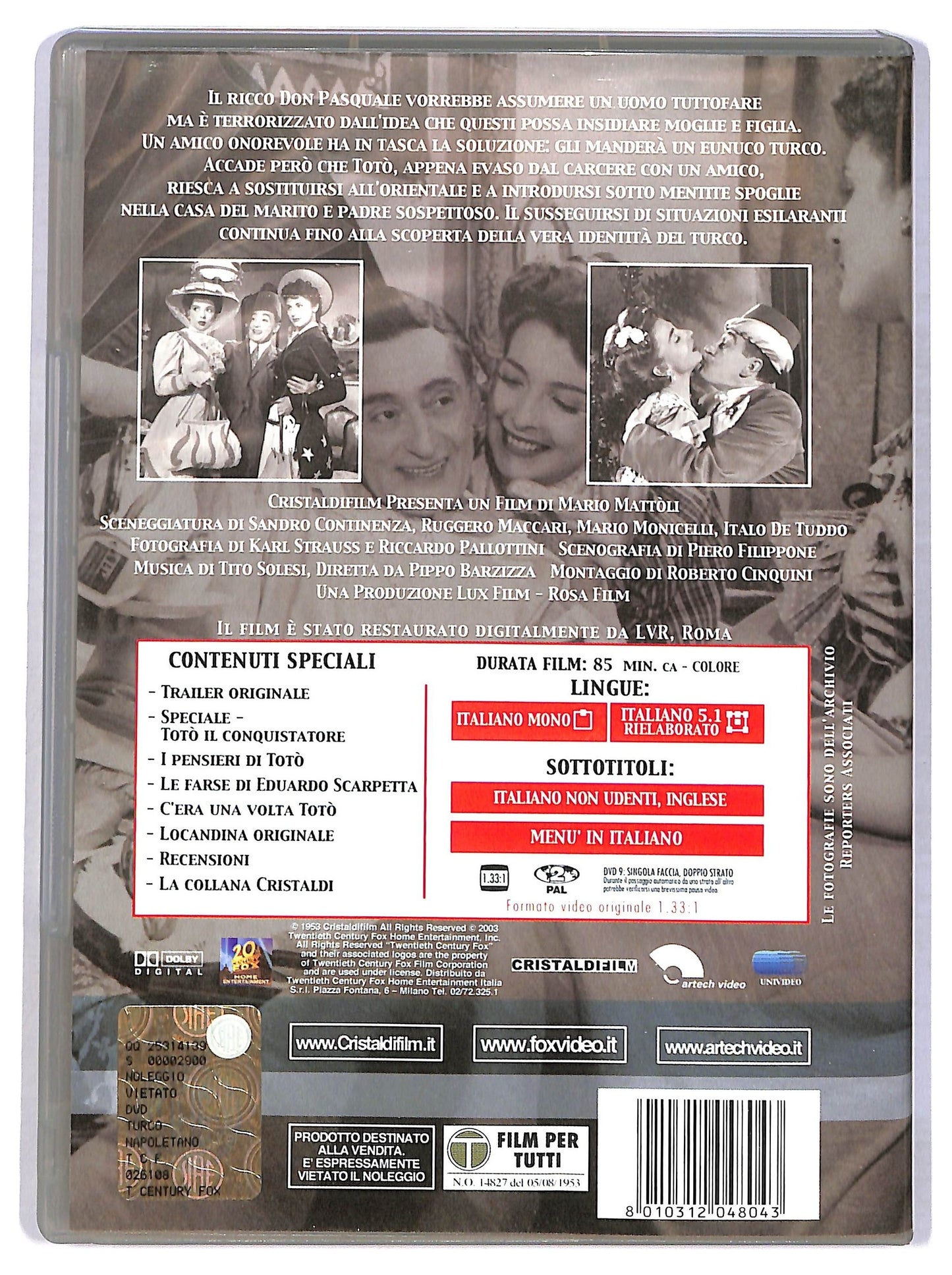 EBOND Un turco Napoletano DVD D779414