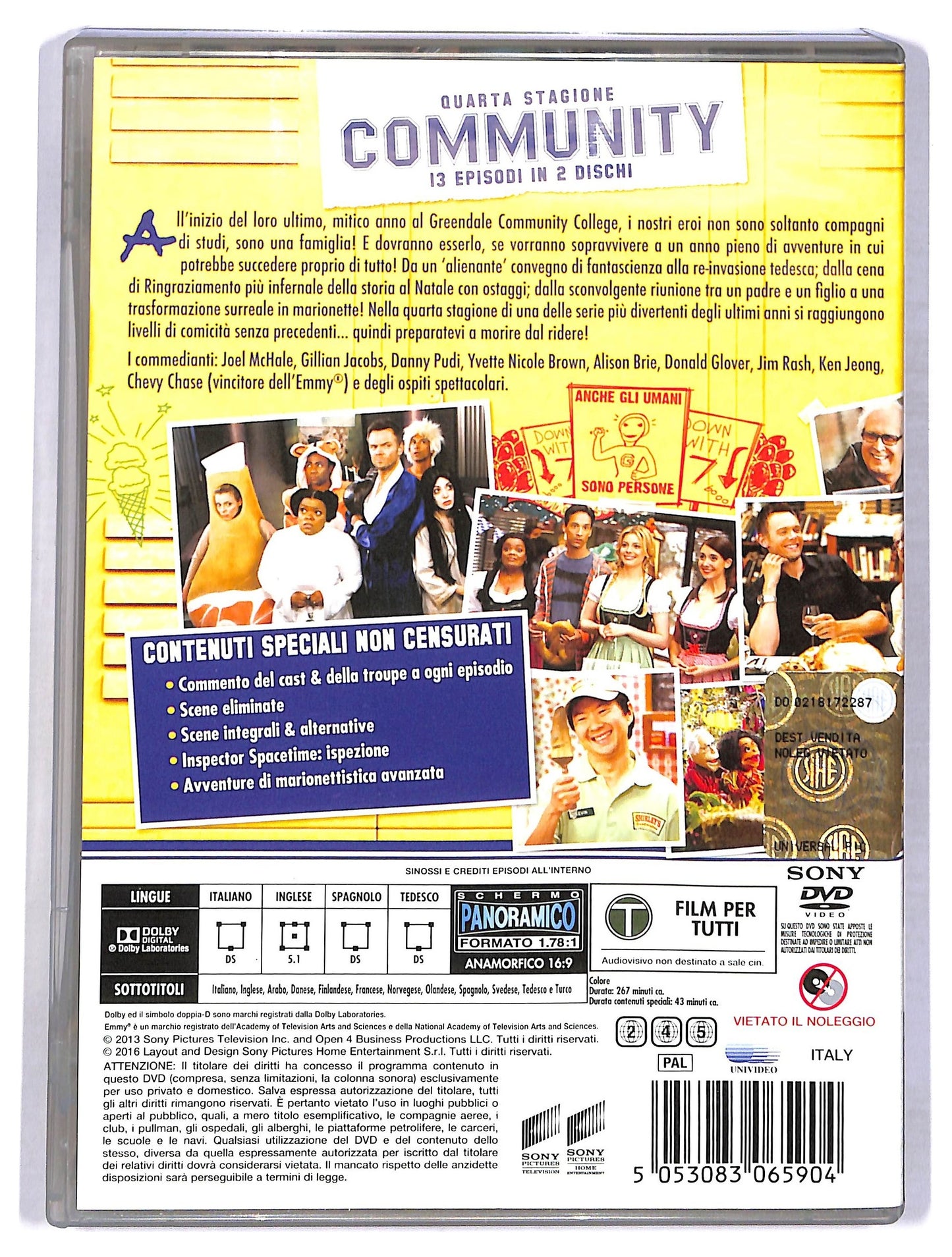 EBOND Community quarta stagione DVD D779518
