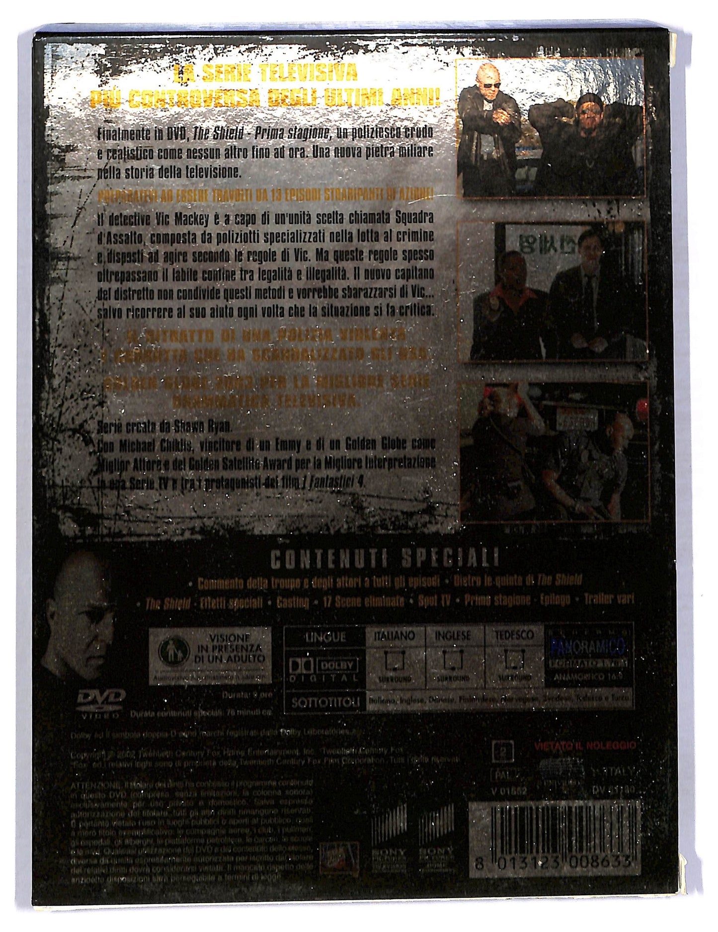 EBOND The Shield - Prima stagione DIGIPACK DVD D779523