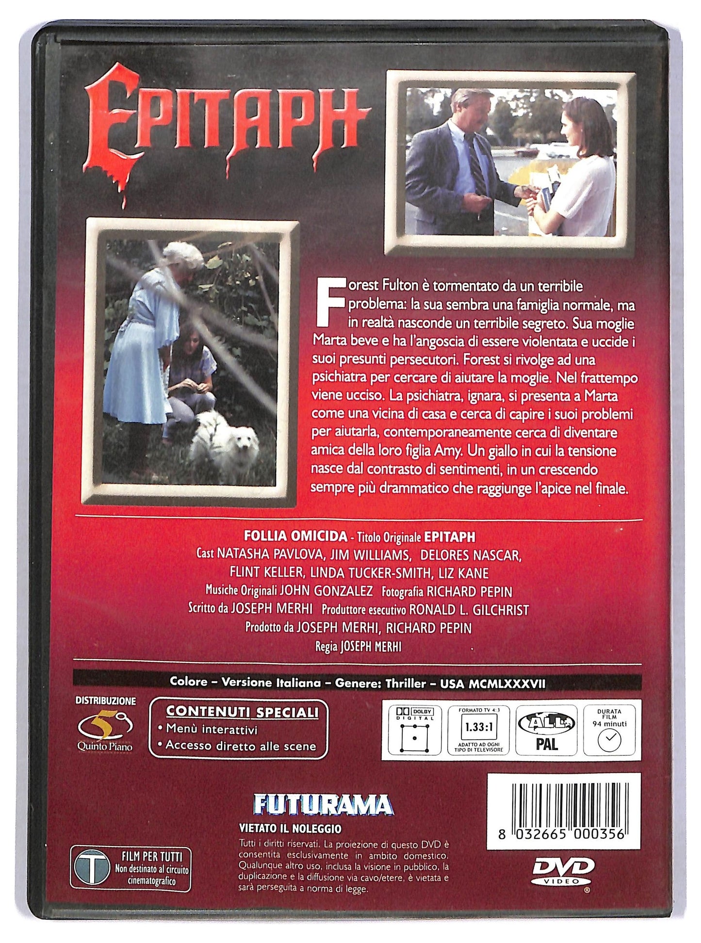 EBOND epitaph DVD D779545