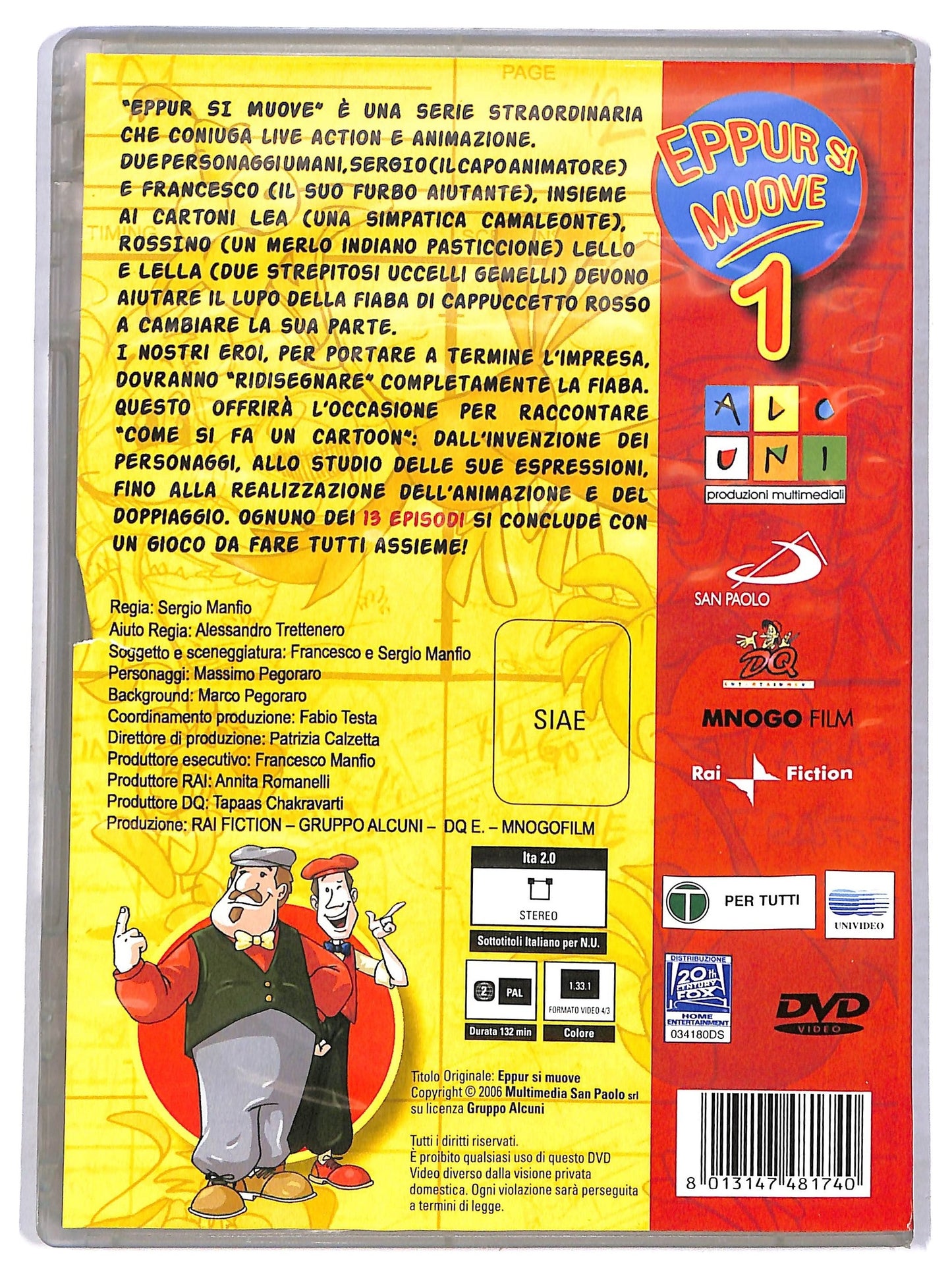 EBOND facciamo un cartone animato insieme vol 1 DVD D779601