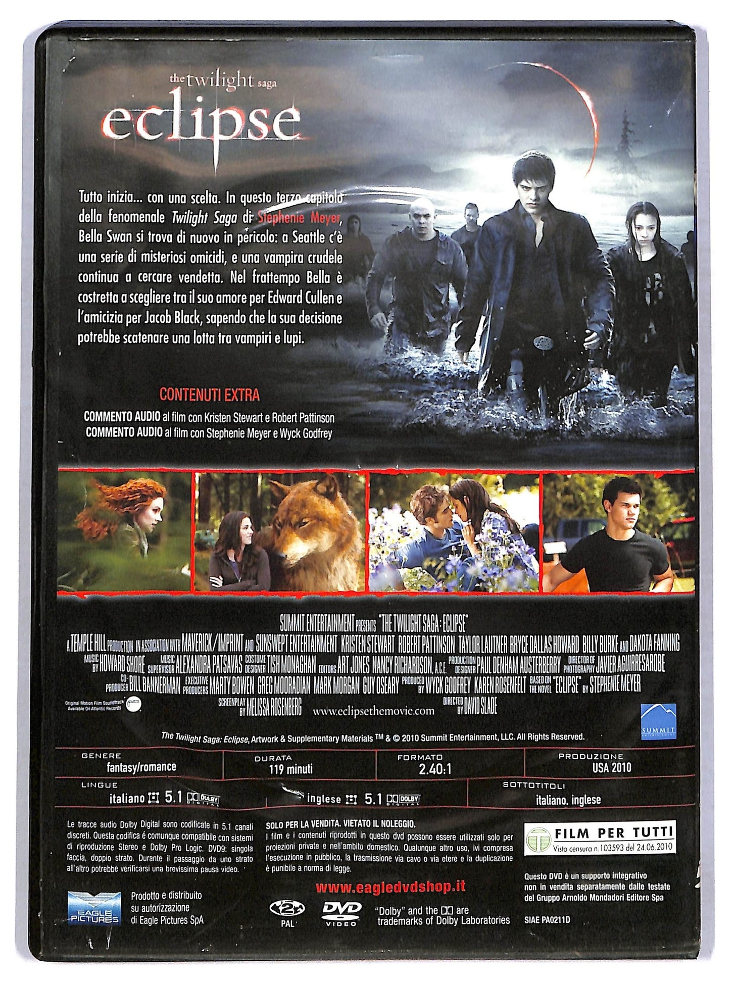 EBOND The Twilight Saga Eclipse DVD D779615