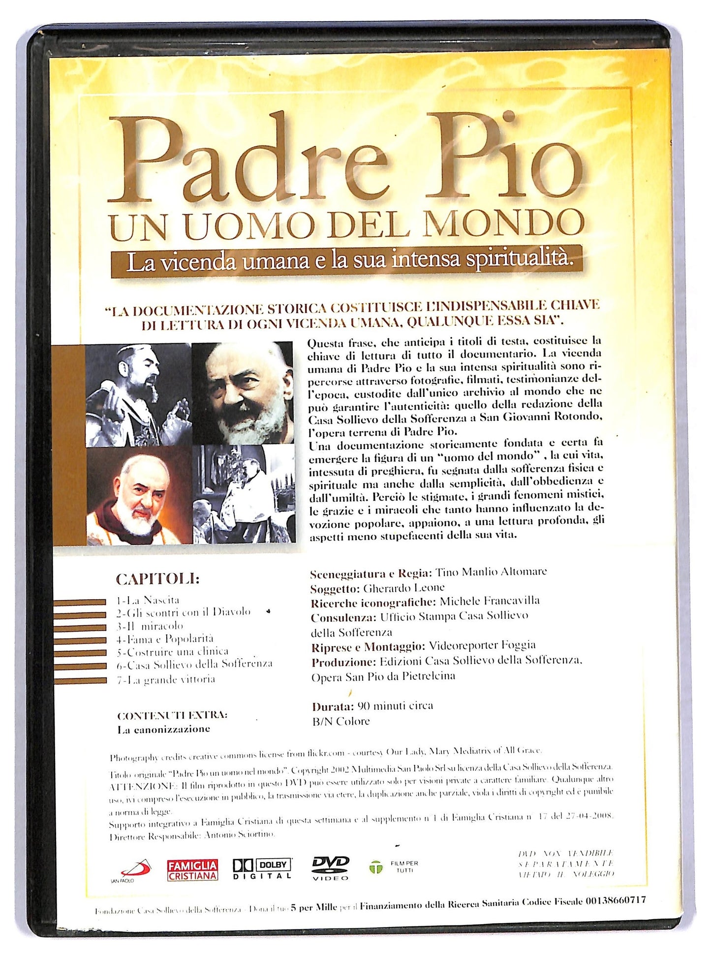 EBOND Padre Pio. Un uomo del mondo EDITORIALE DVD D779619