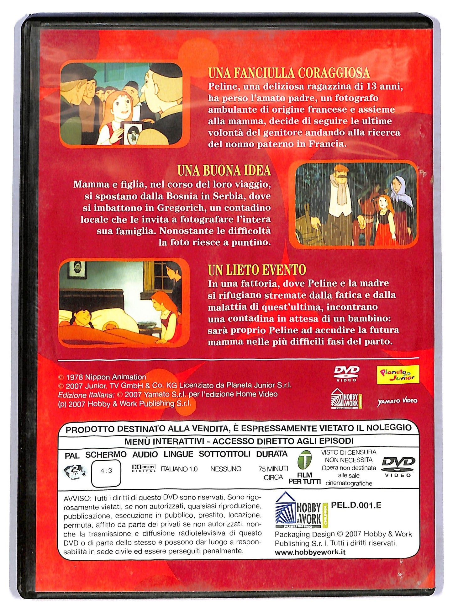 EBOND Peline story volume 1 EDITORIALE DVD D779628