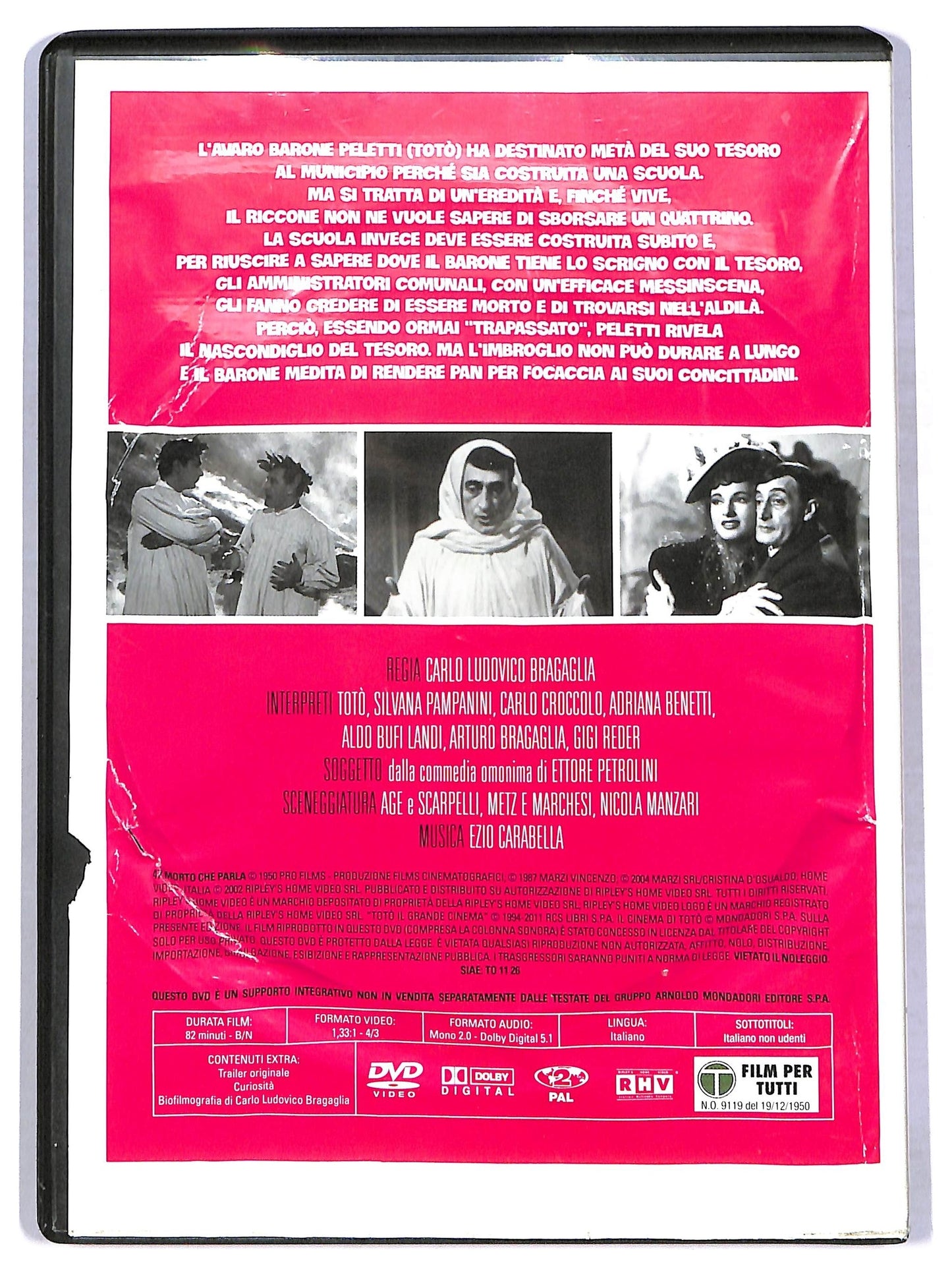 EBOND 47 morto che parla DVD EDITORIALE D779632
