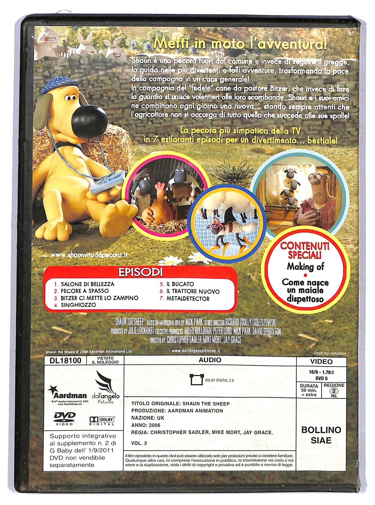 EBOND Shaun, vita da pecora EDITORIALE DVD D779637