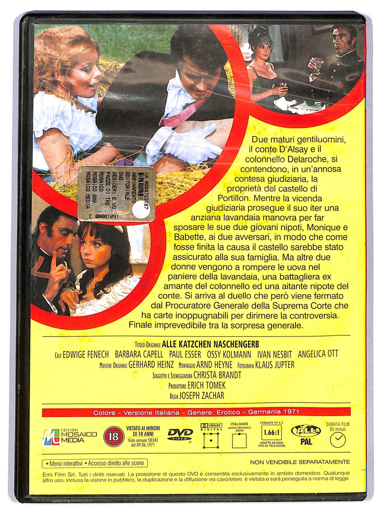 EBOND Desideri, voglie pazze di tre insaziabili ragazze EDITORIALE DVD D779645