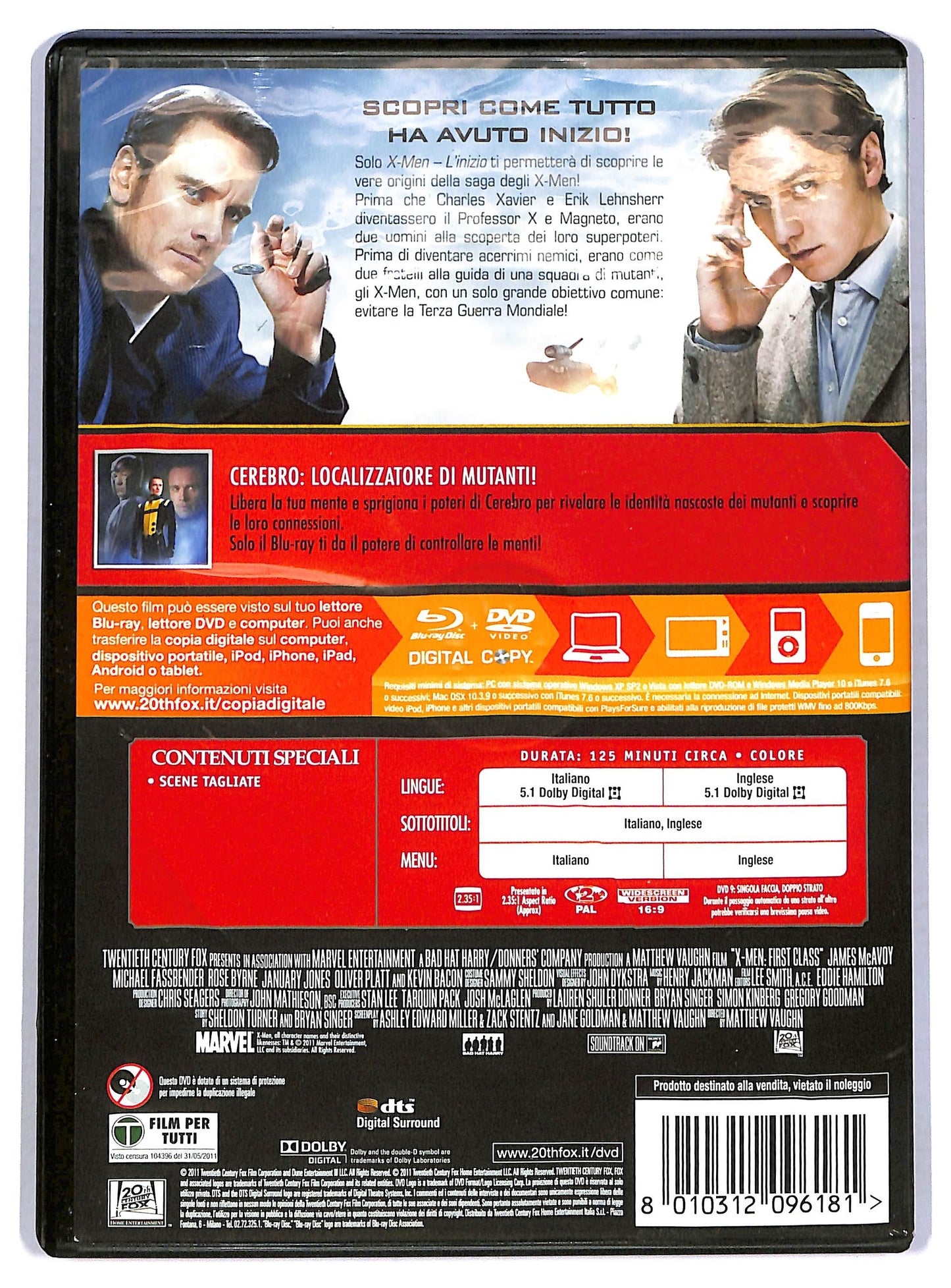 EBOND X-Men - L'inizio DVD D779646
