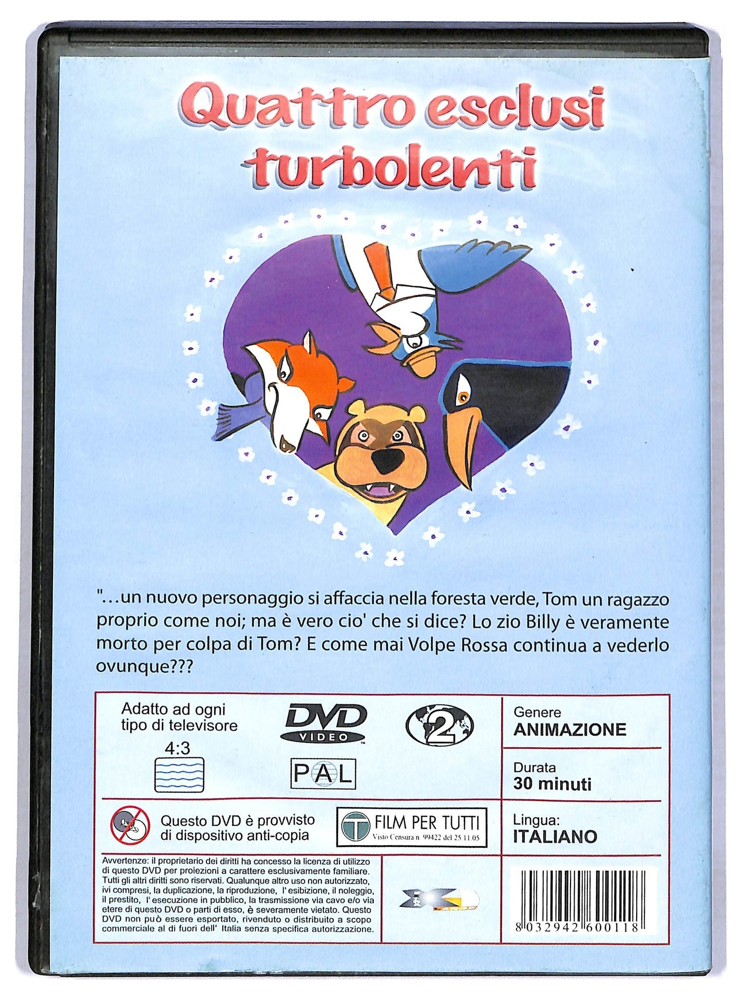 EBOND Quattro esclusi turbolenti DVD D779715