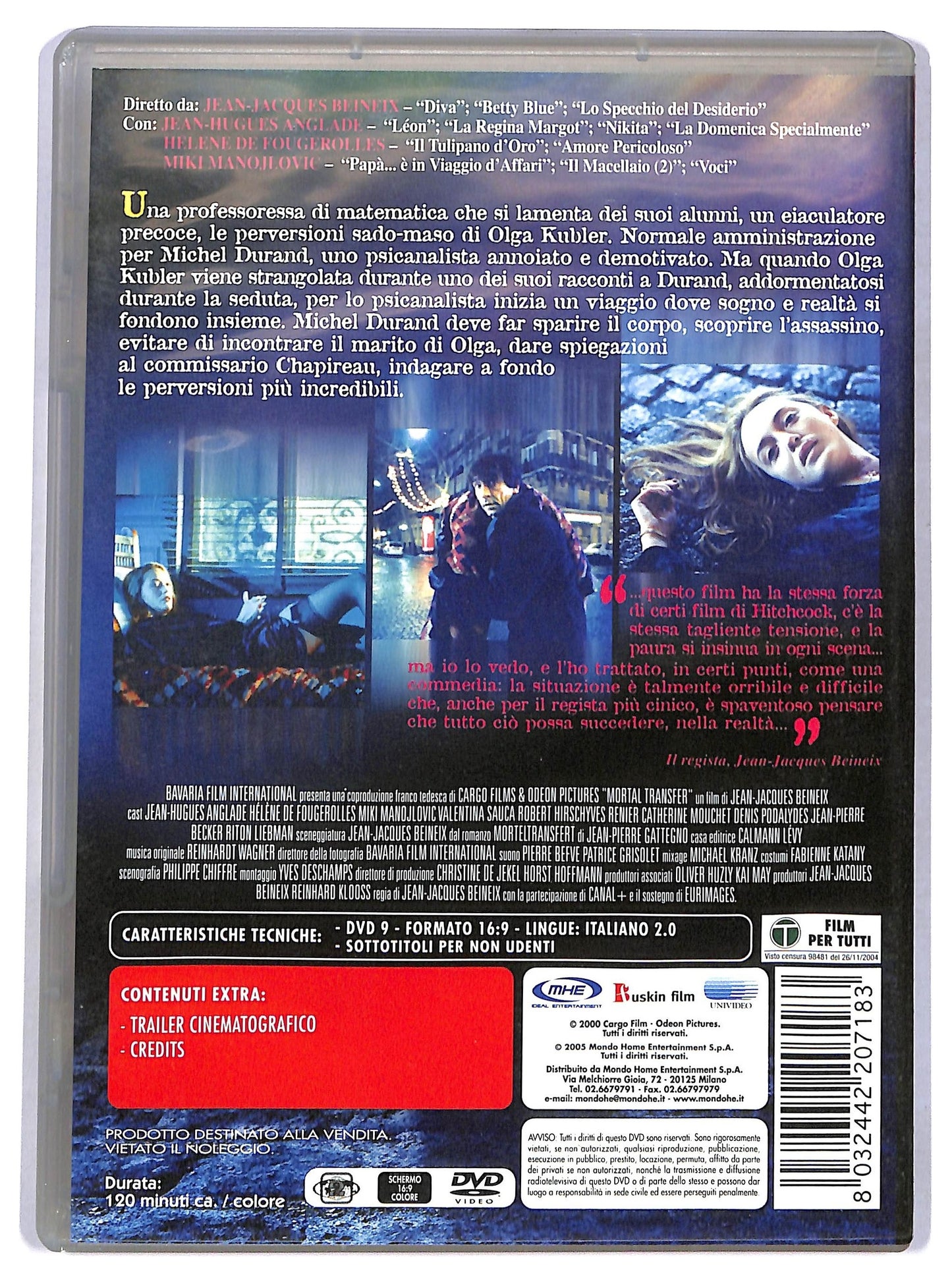 EBOND Mortal Transfert DVD D779759