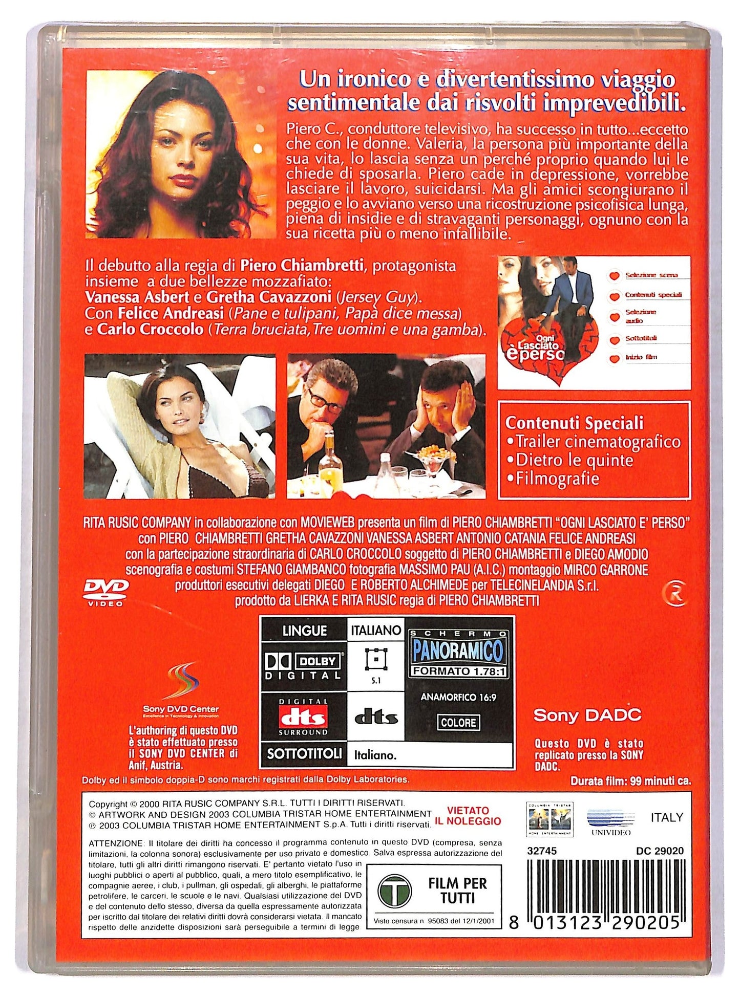 EBOND Ogni lasciato e perso DVD D779837