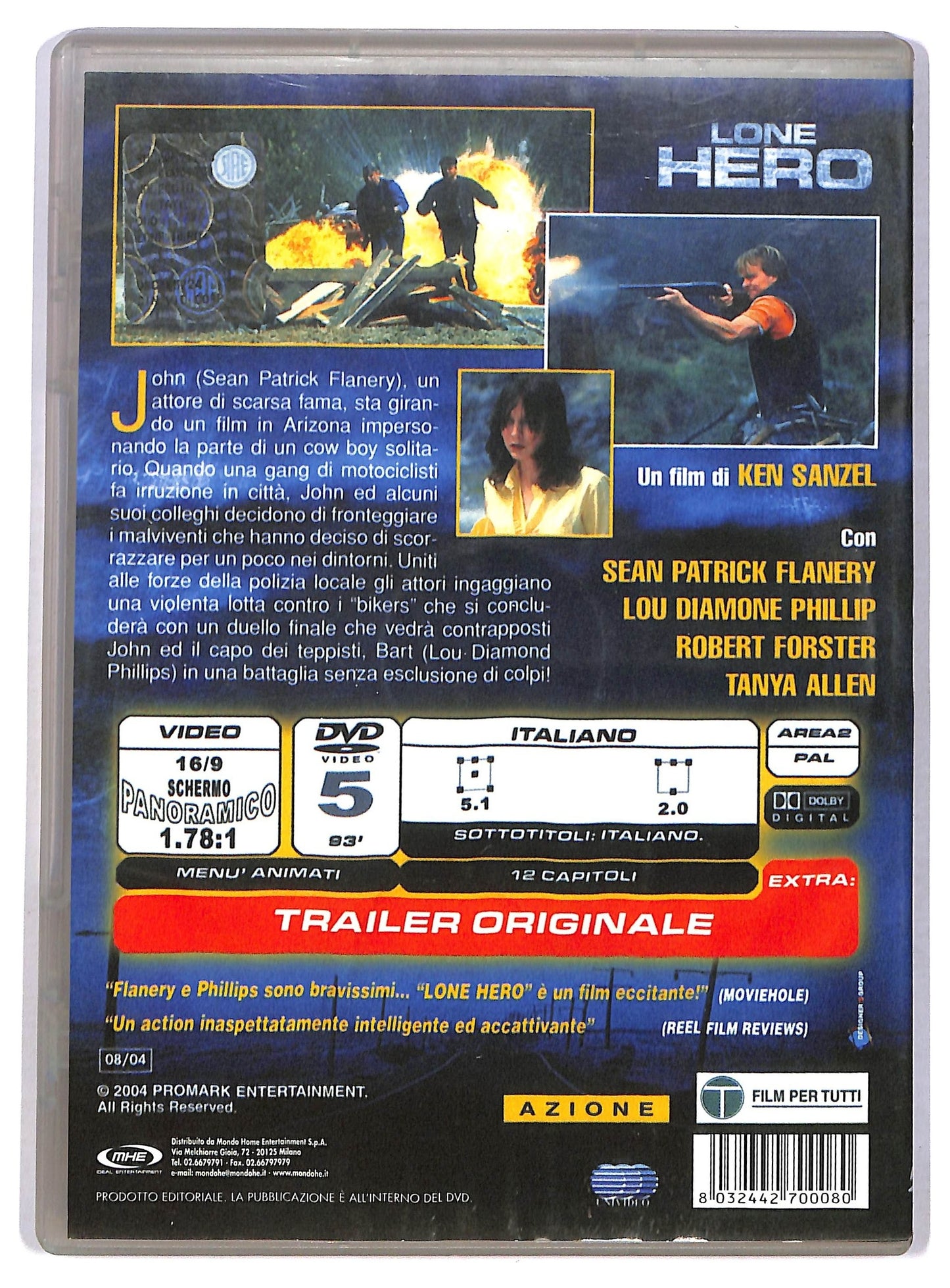 EBOND Lone Hero EDITORIALE DVD D779841