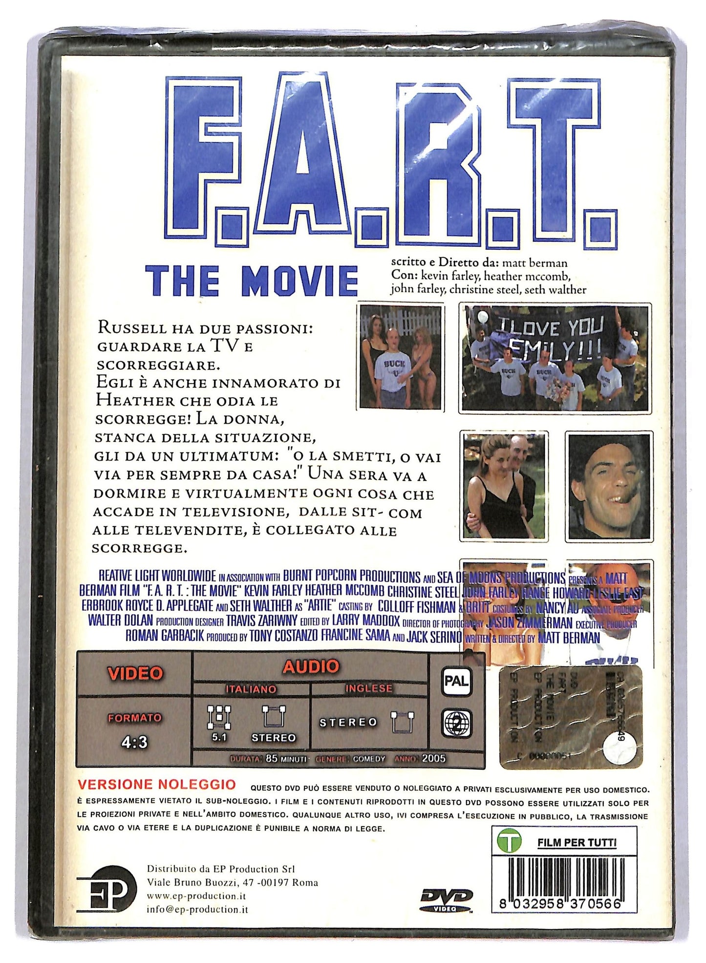 EBOND F.A.R.T. - The Movie Noleggio DVD D779852