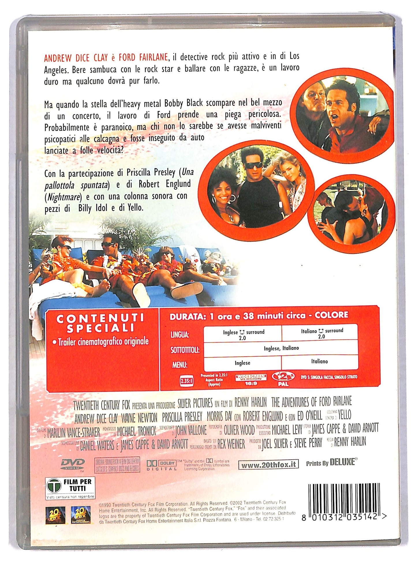 EBOND Le avventure di Ford Fairlane DVD D779907