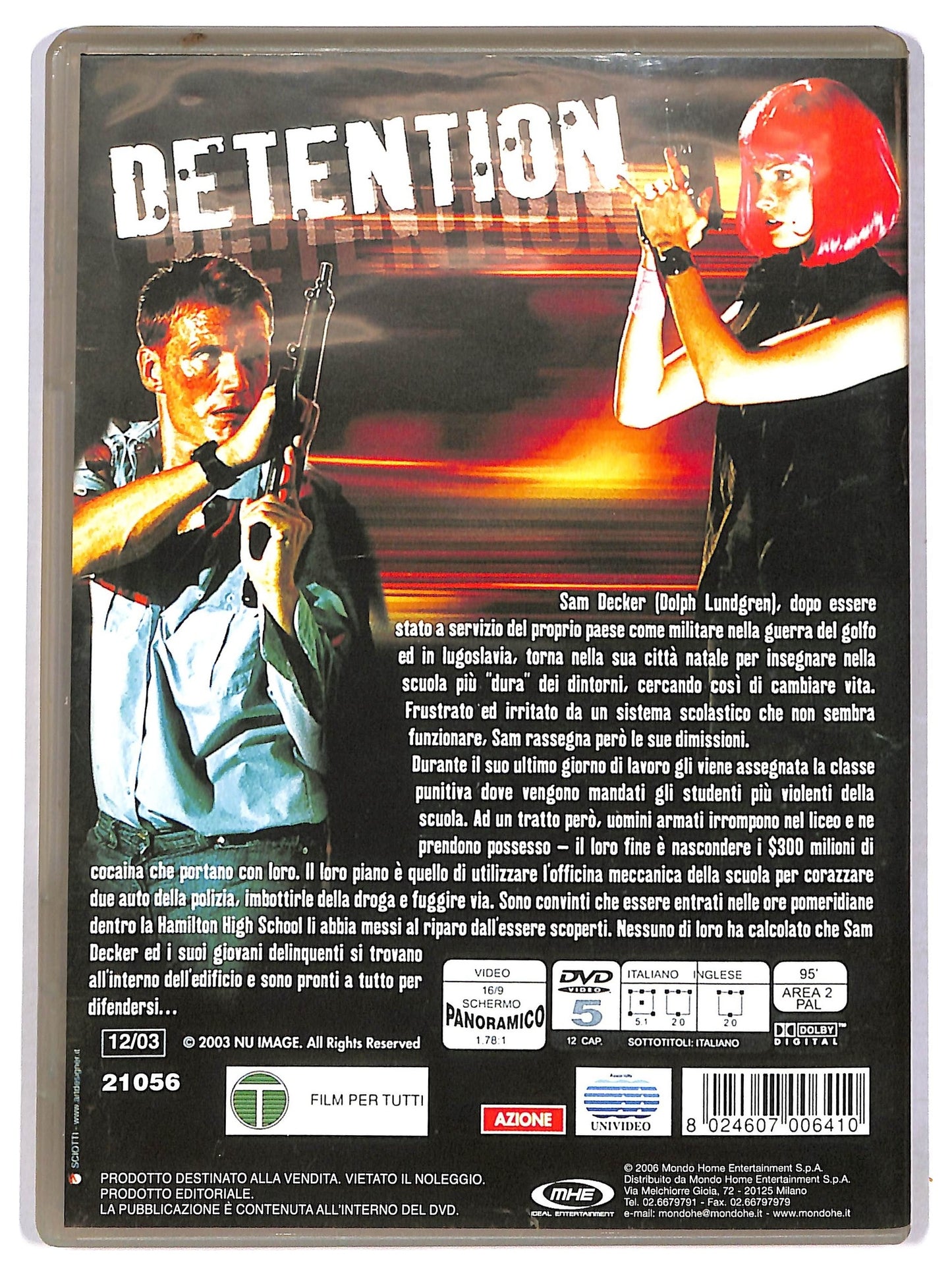 EBOND Detention EDITORIALE DVD D779912
