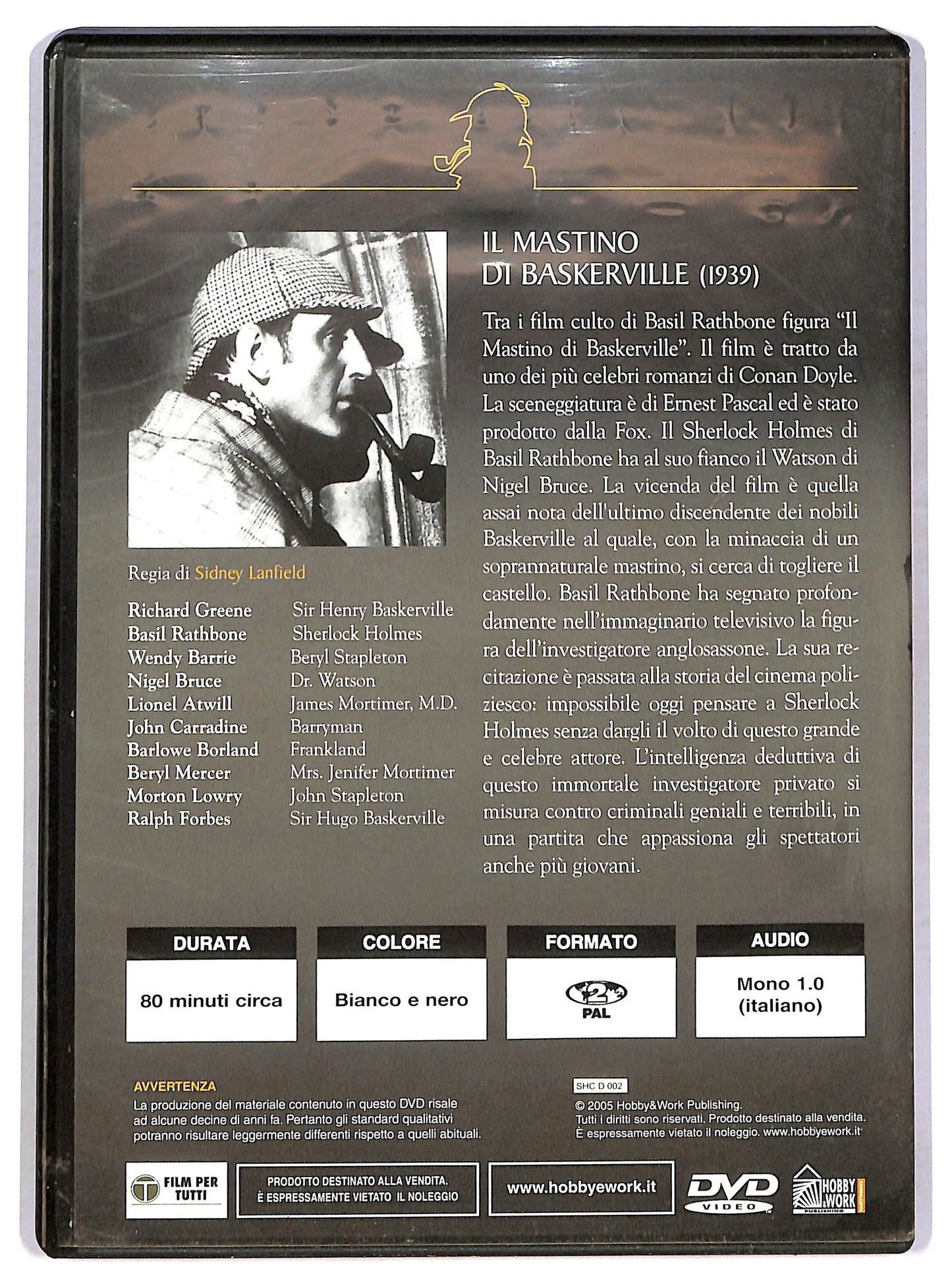 EBOND Sherlock Holmes - Il mastino di Baskerville Vol.2 EDITORIALE DVD D779921