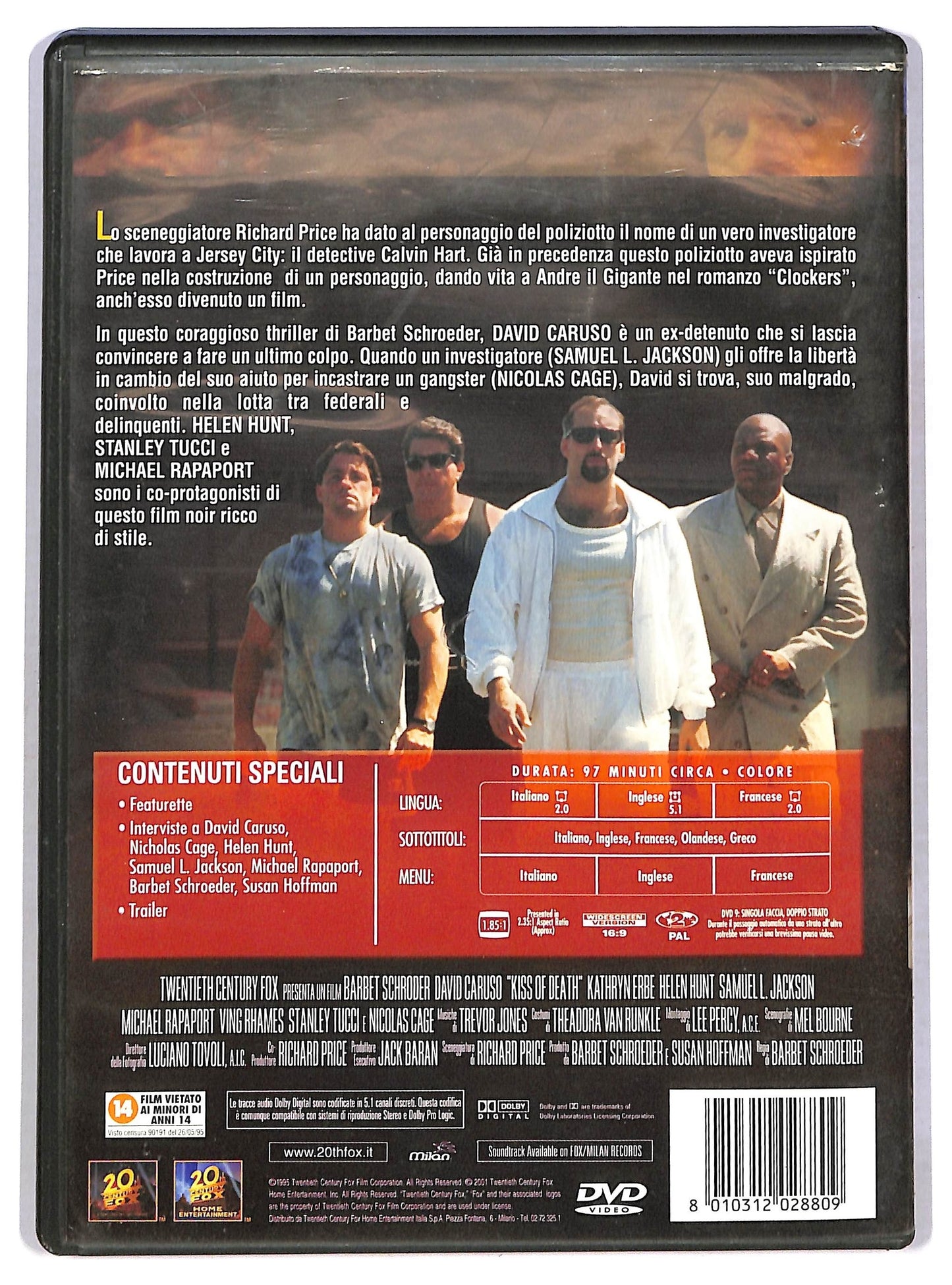 EBOND il bacio della morte DVD D779929