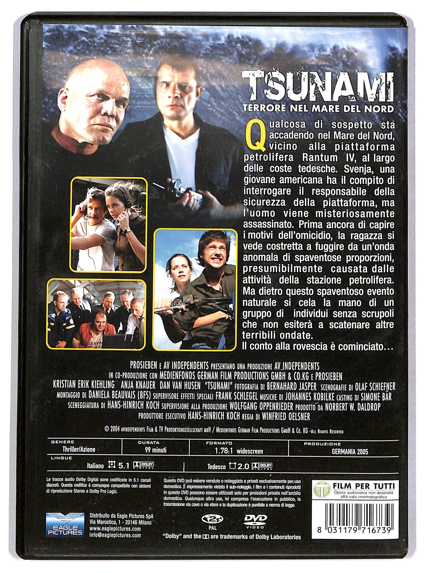 EBOND Tsunami - Terrore nel mare del Nord DVD D779931
