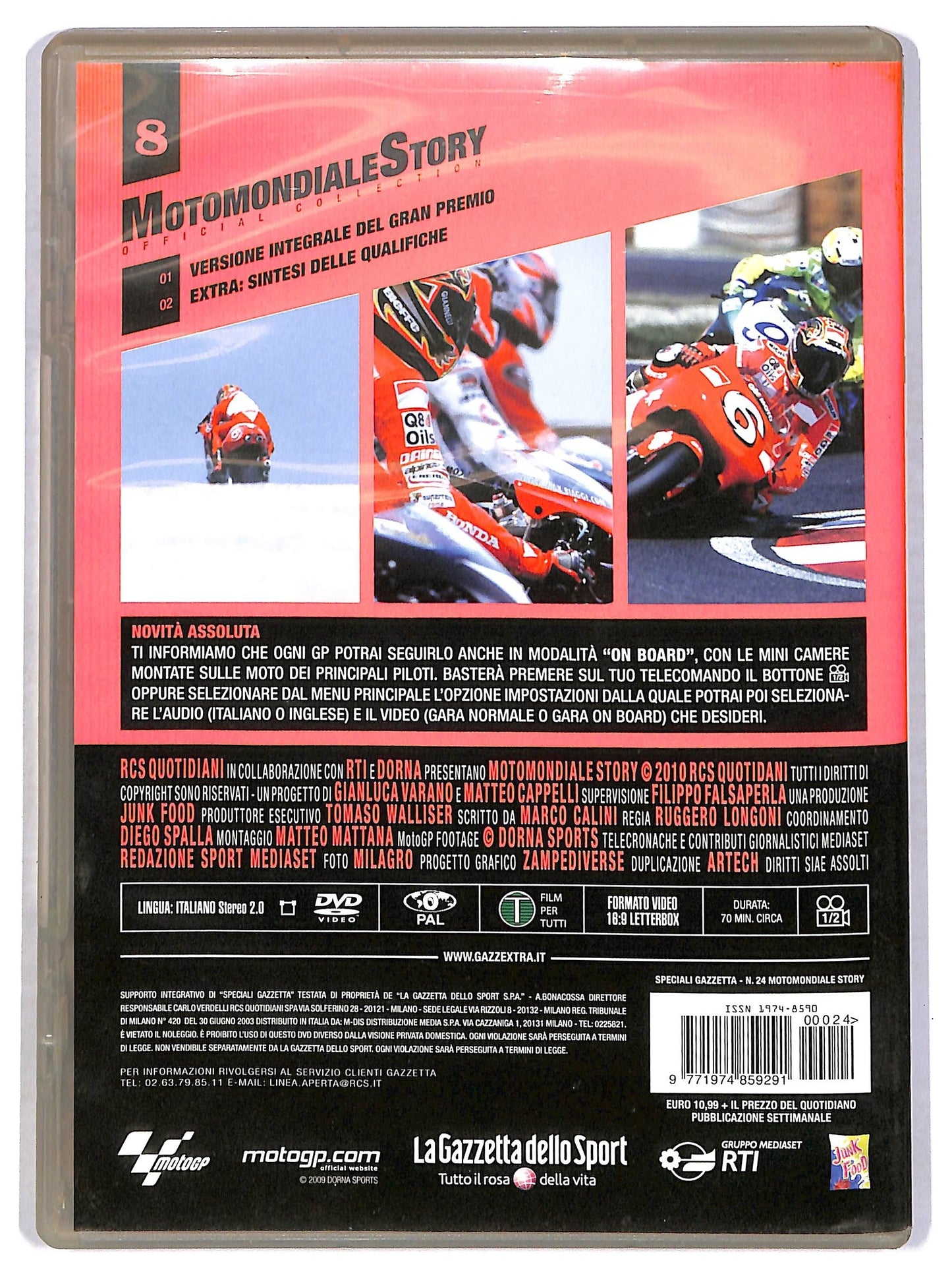 EBOND Motomondiale Story - Suzuka 1998 Biaggi Vs Okada Vol.8 DVD D779950