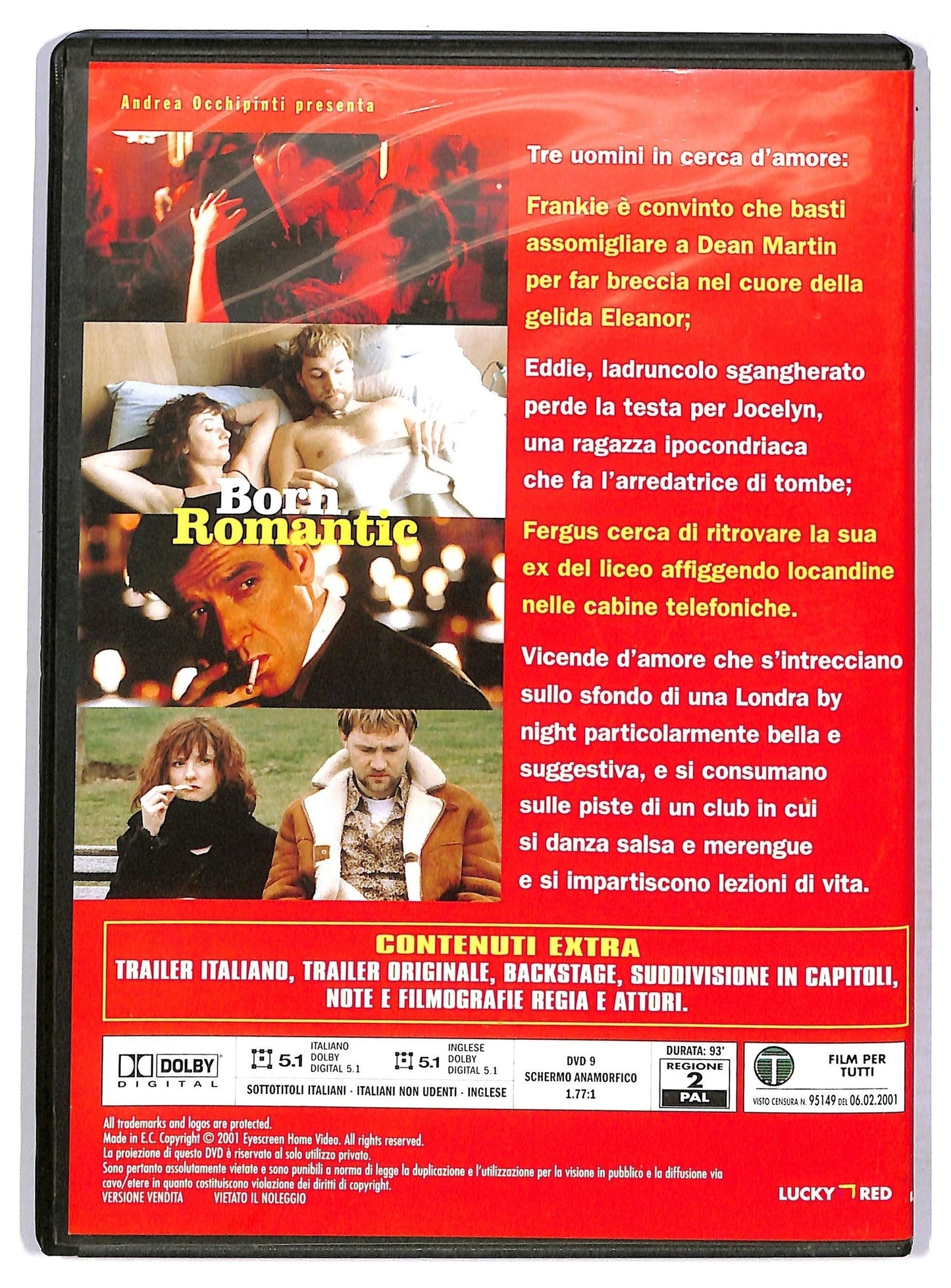 EBOND Born Romantic EDITORIALE DVD D779958