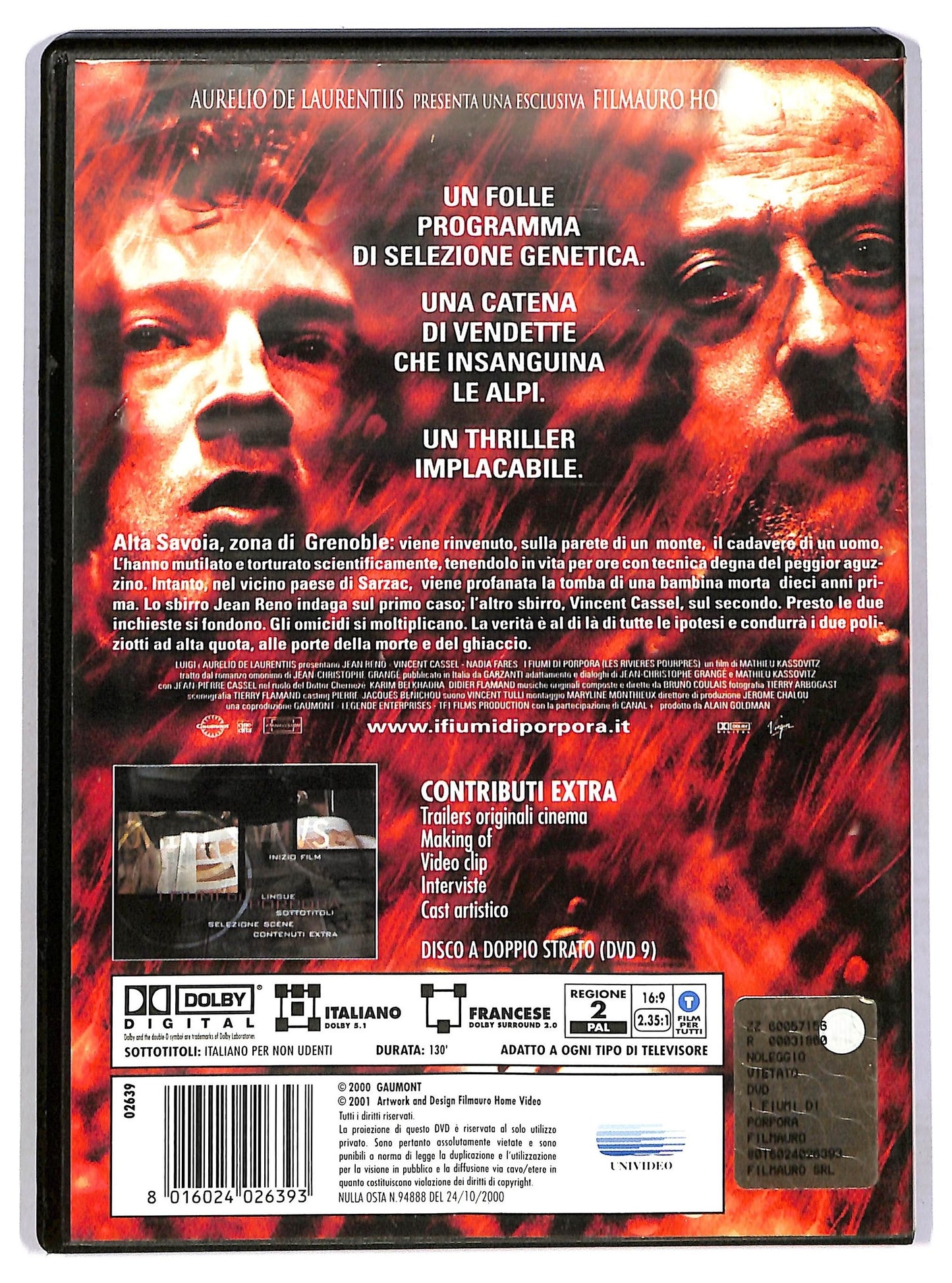EBOND I fiumi di porpora DVD D780014