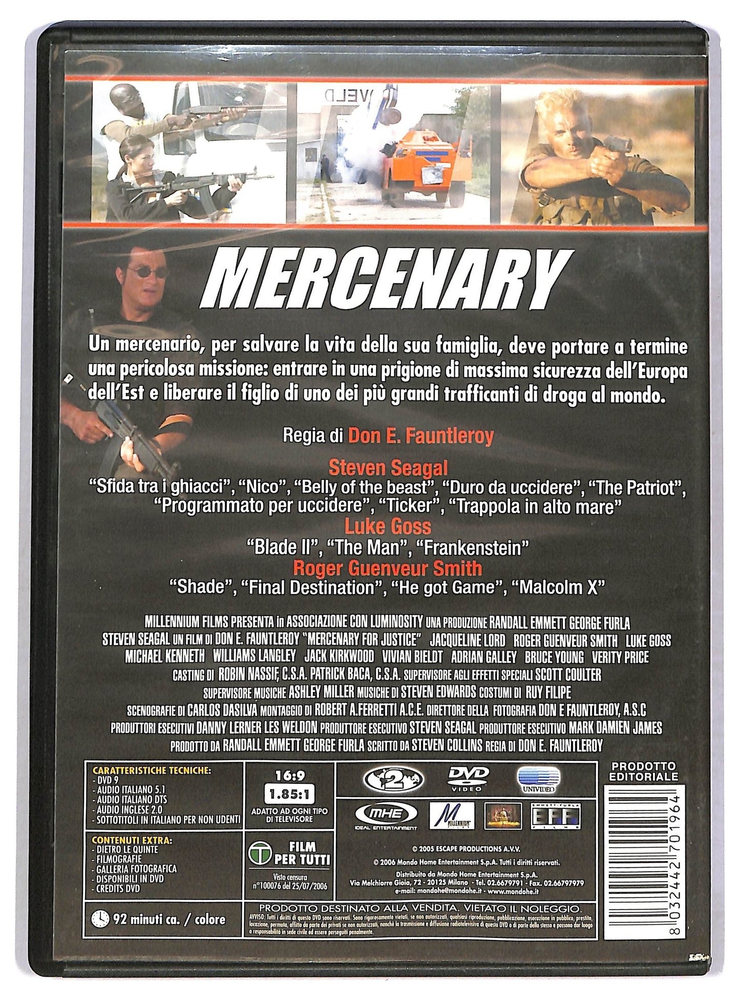 EBOND Mercenary DVD D780033