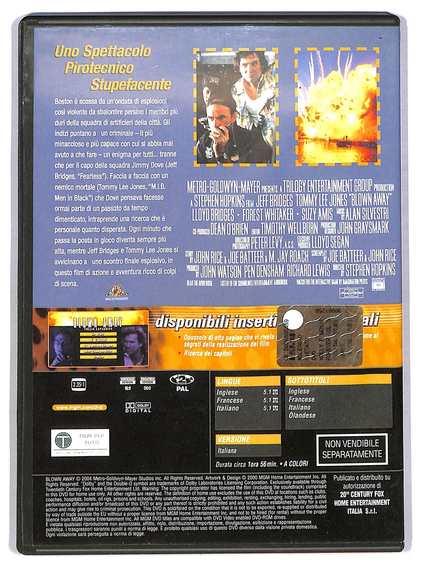 EBOND Blown Away - Follia esplosiva EDITORIALE DVD D780045