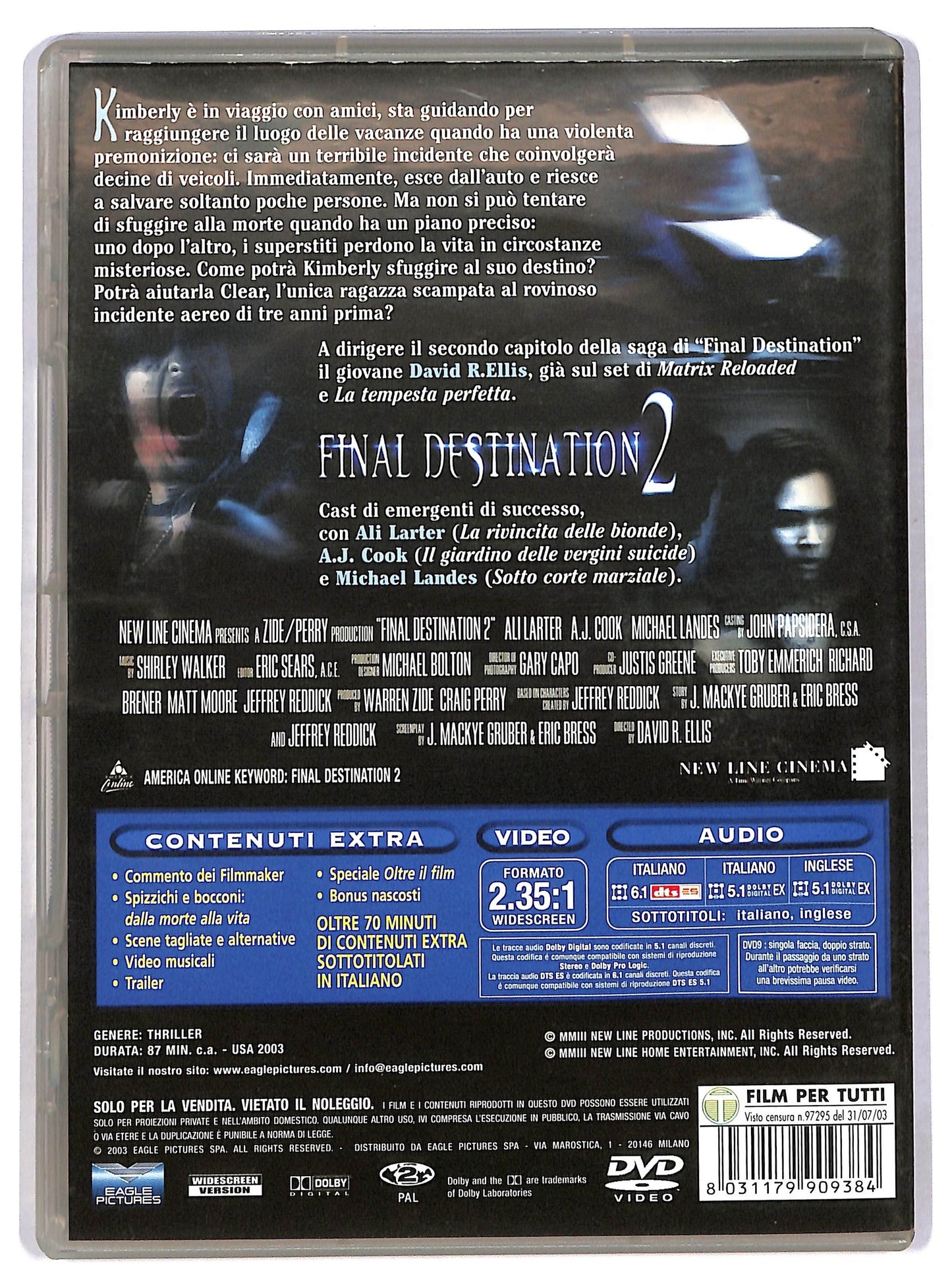 EBOND final destination 2 DVD D780051