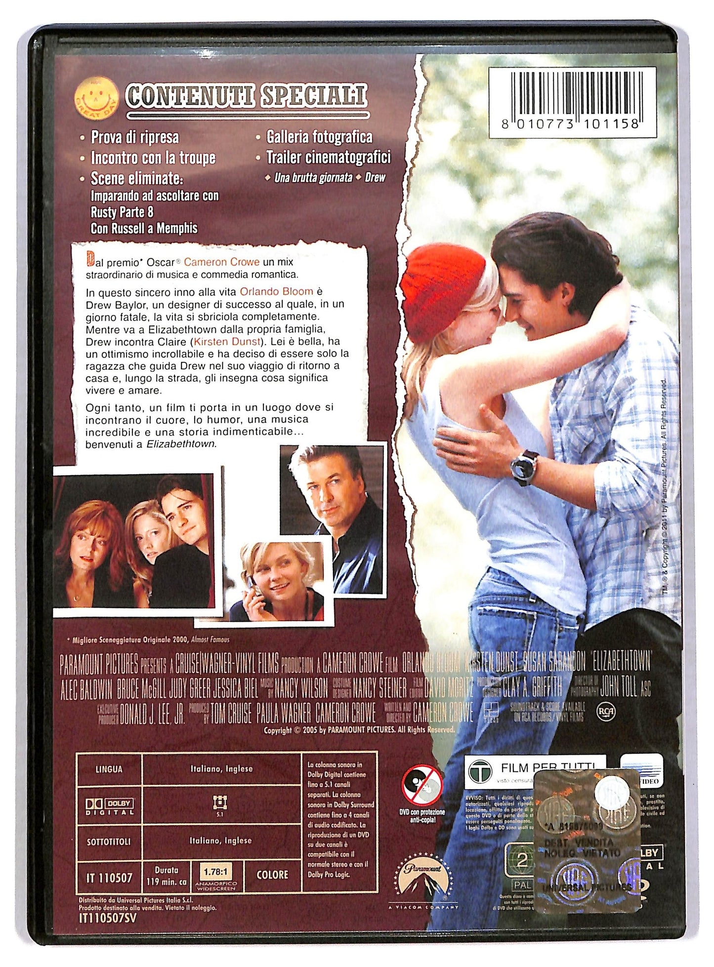 EBOND Elizabethtown (film) Edizione Speciale da collezione DVD D780057