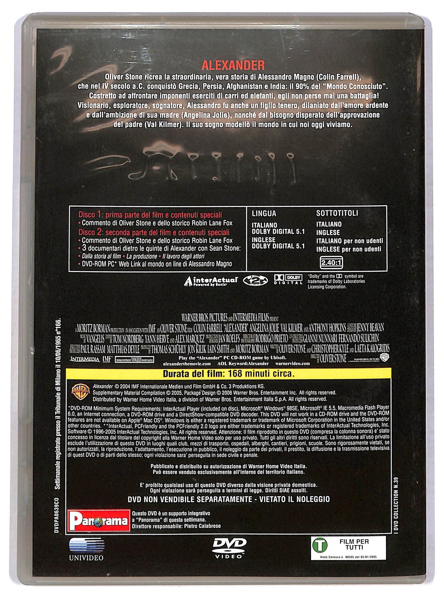 EBOND alexander EDITORIALE DVD D780115