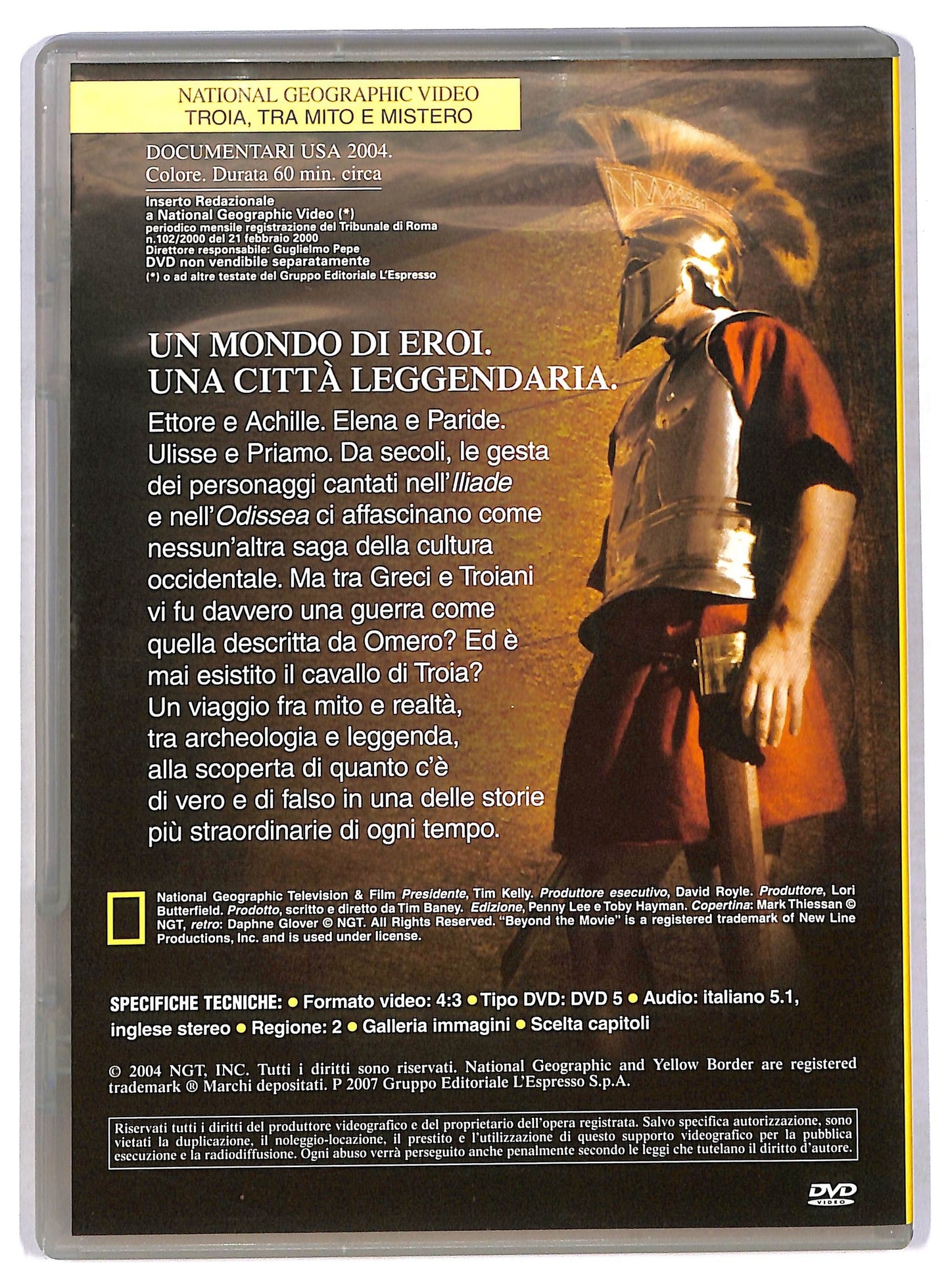 EBOND Troia: Tra Mito e Mistero National Geographic Vol.47 DVD D780118