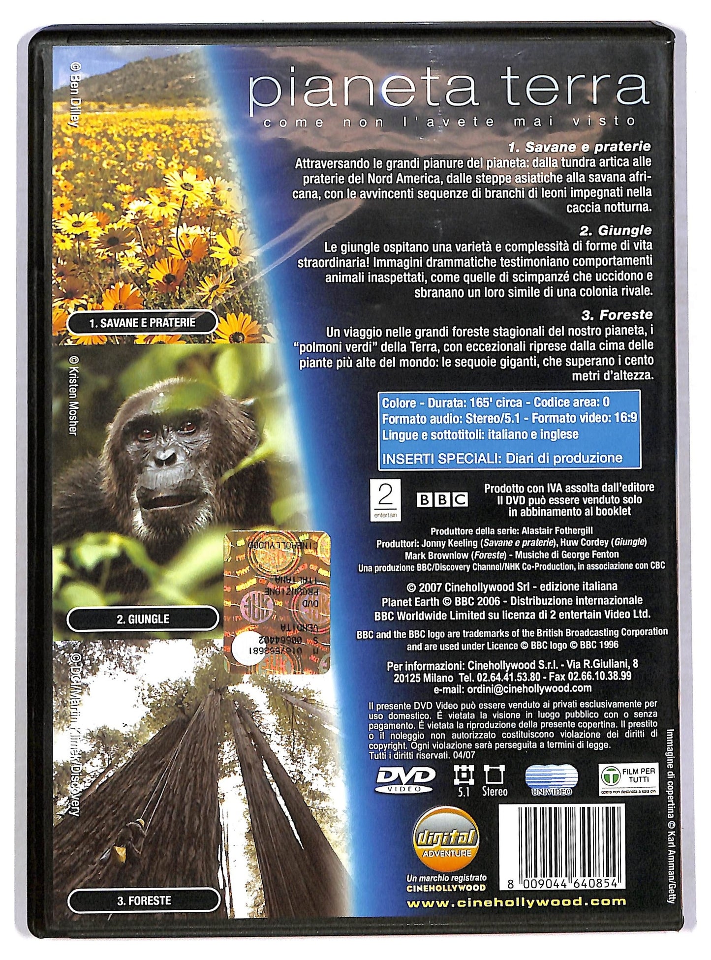 EBOND Pianeta terra - Giungle e savane DVD D780139