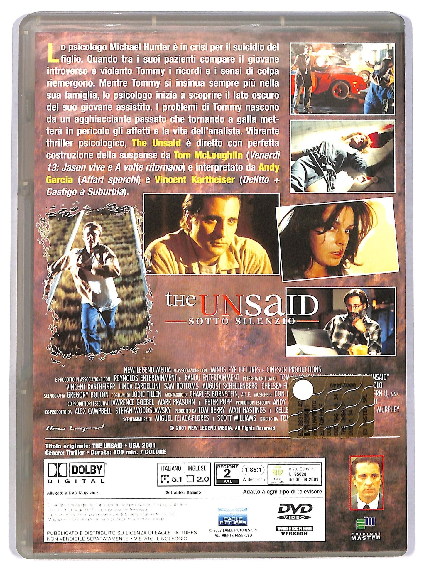 EBOND the unsaid - sotto silenzio EDITORIALE DVD D780150