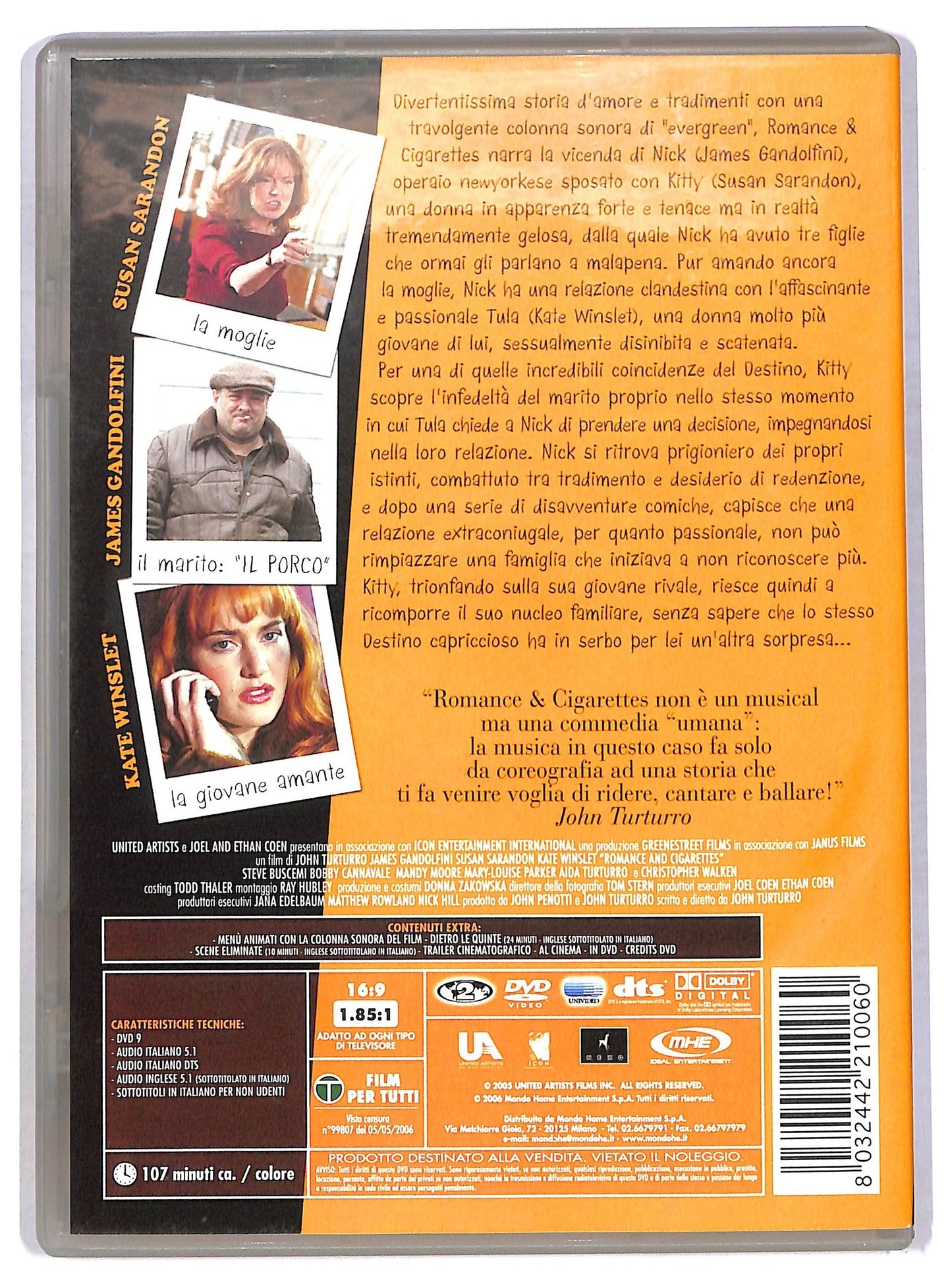 EBOND Romance & Cigarettes DVD D780337