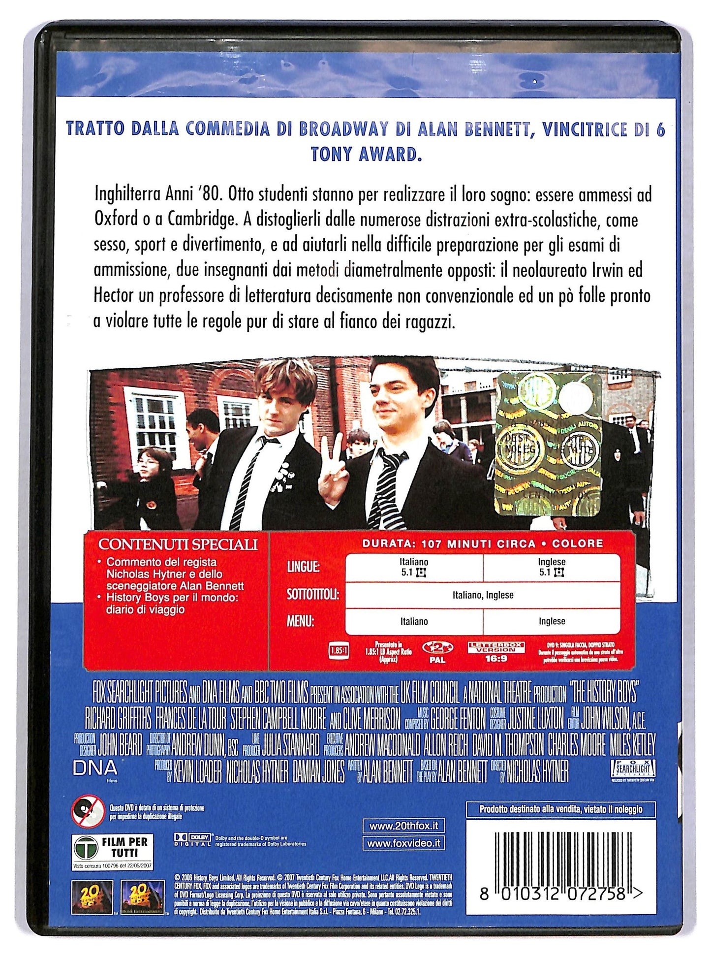 EBOND The History Boys DVD D780347