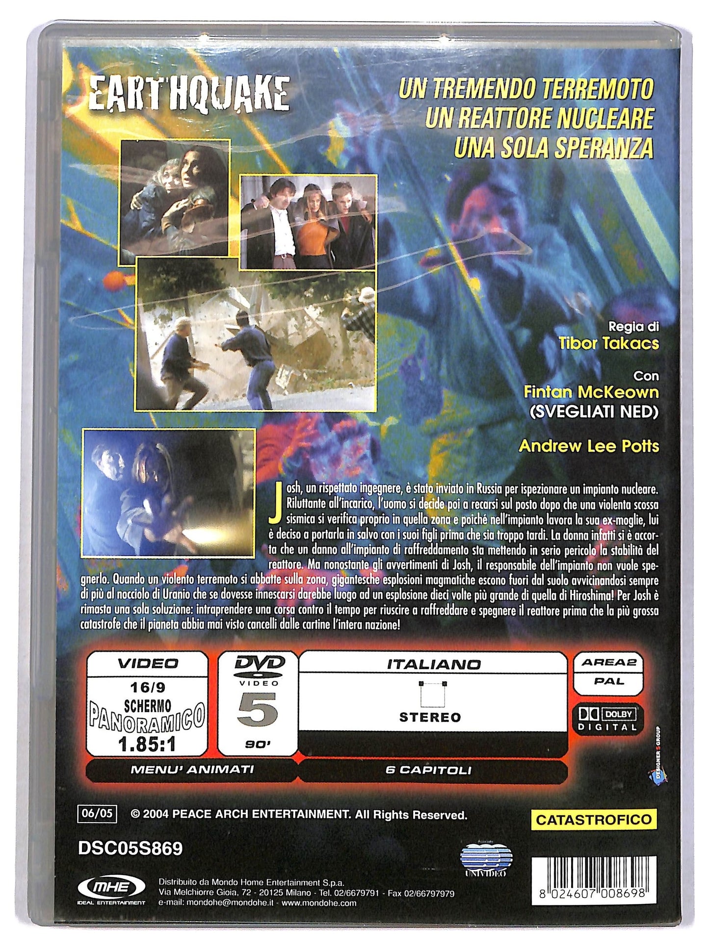 EBOND Earthquake DVD D780418