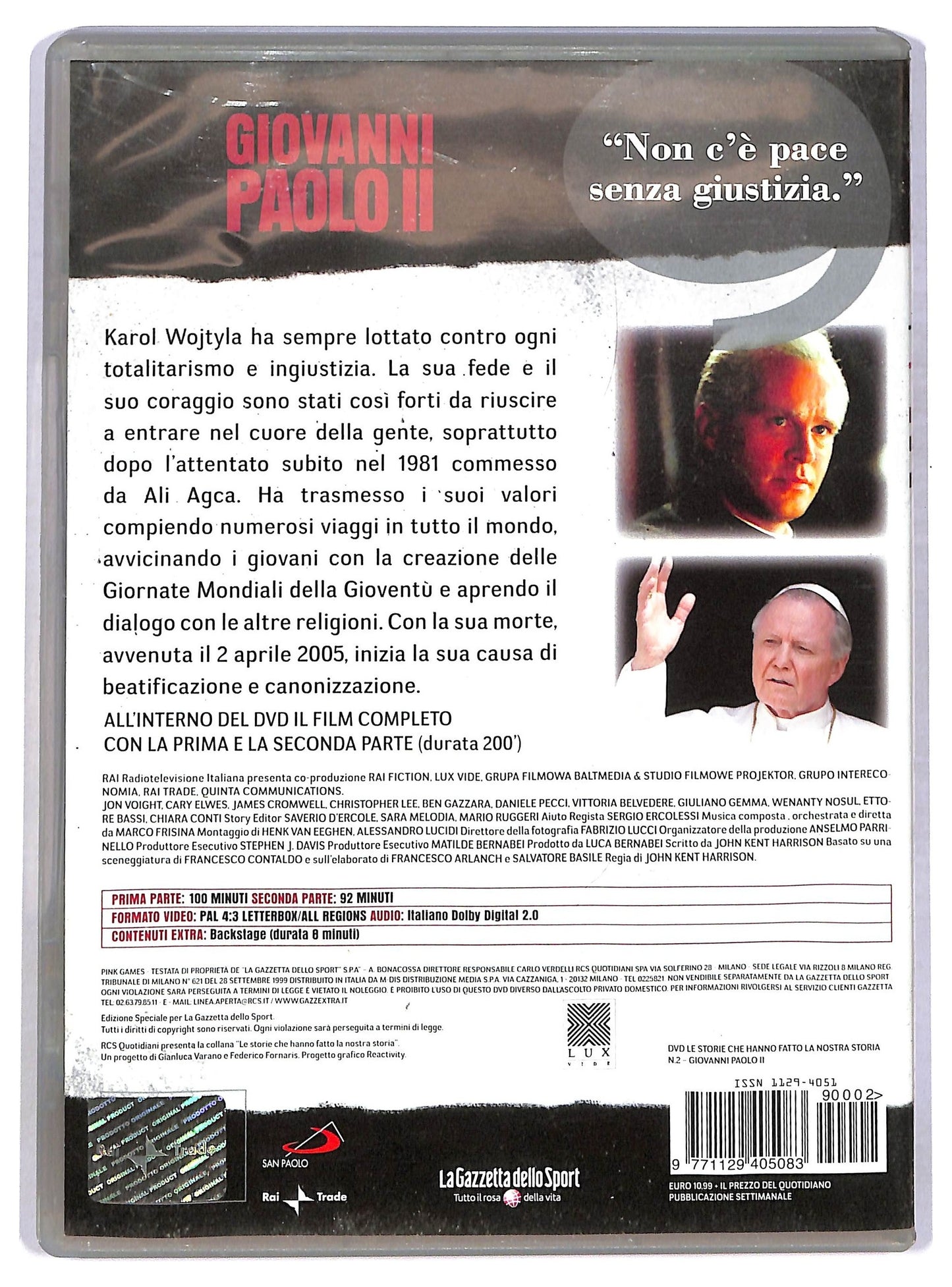 EBOND Giovanni Paolo II EDITORIALE DVD D780448