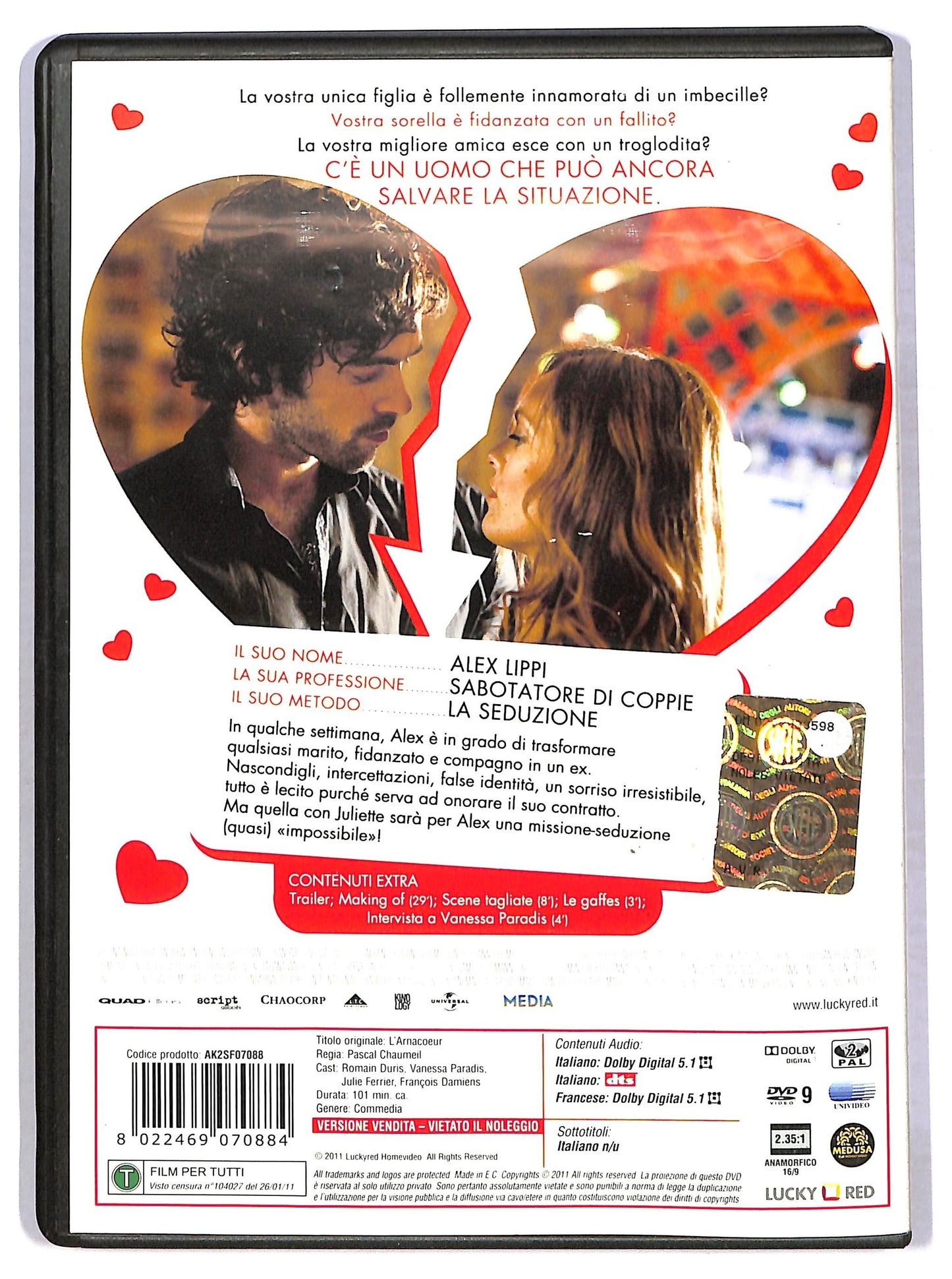 EBOND Il Truffacuori - Professionista in separazioni Noleggio DVD D780451