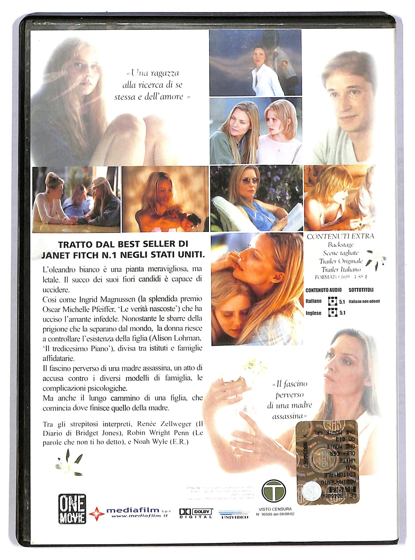 EBOND White Oleander EDITORIALE DVD D780454