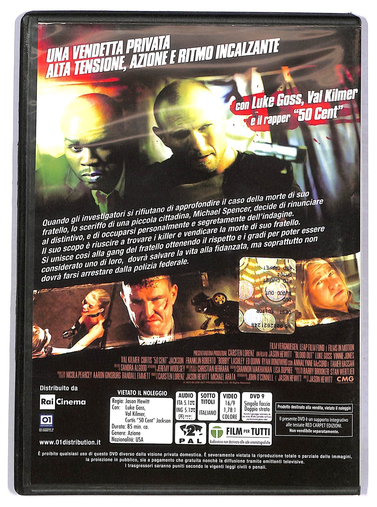 EBOND Blood Out EDITORIALE DVD D780460