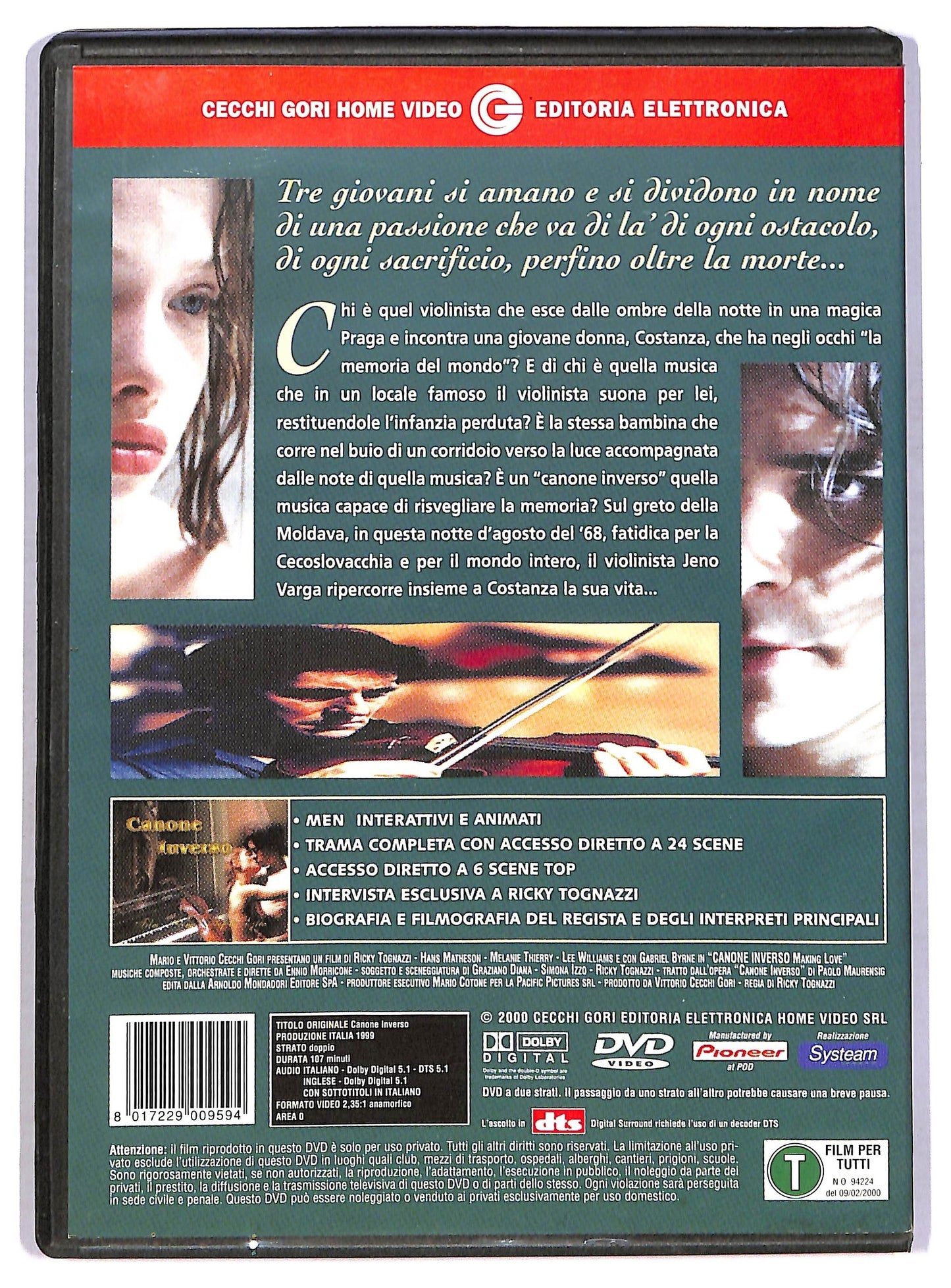 EBOND Canone inverso - Making Love DVD D780545
