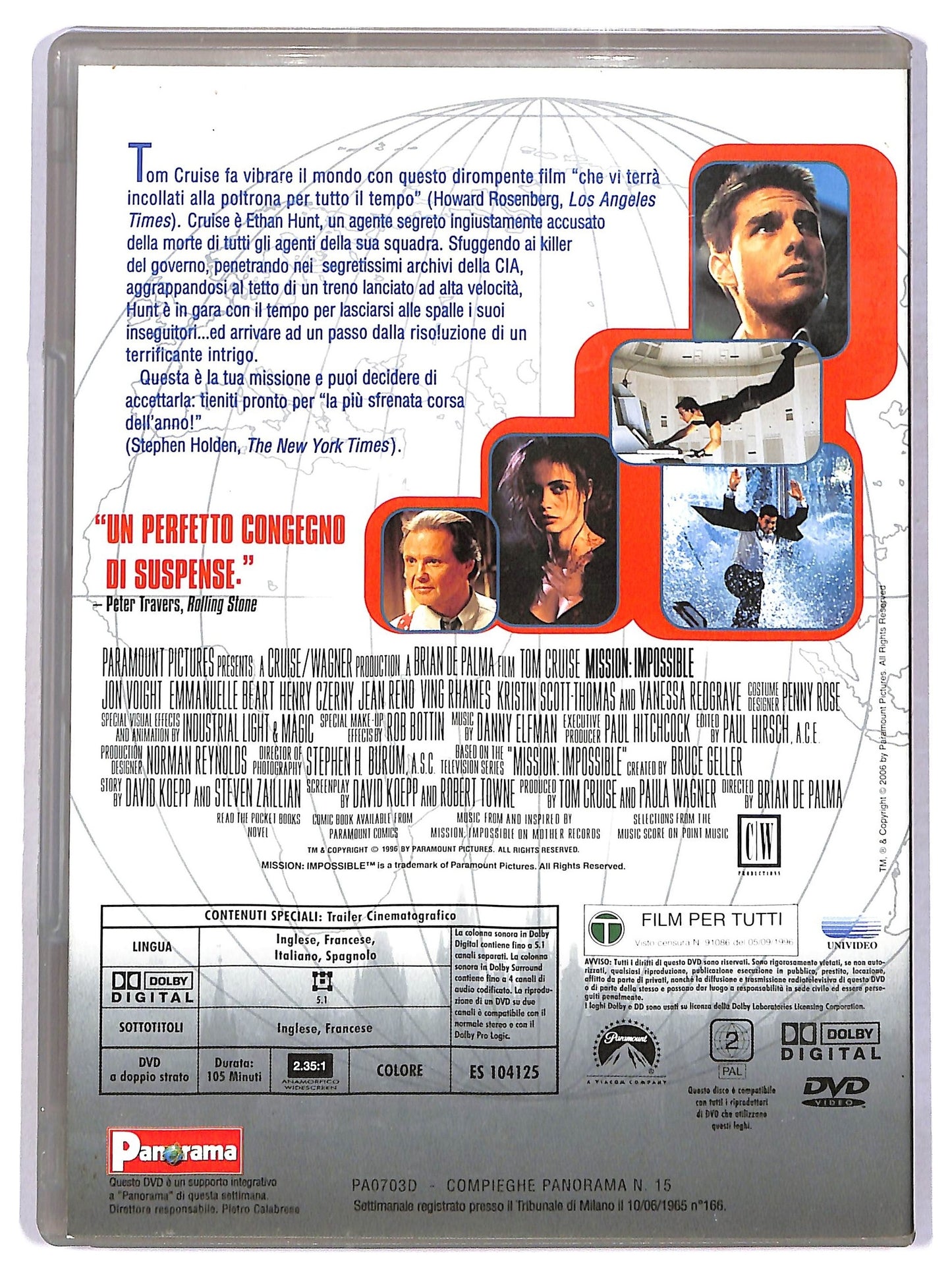 EBOND Mission: Impossible DVD D780645