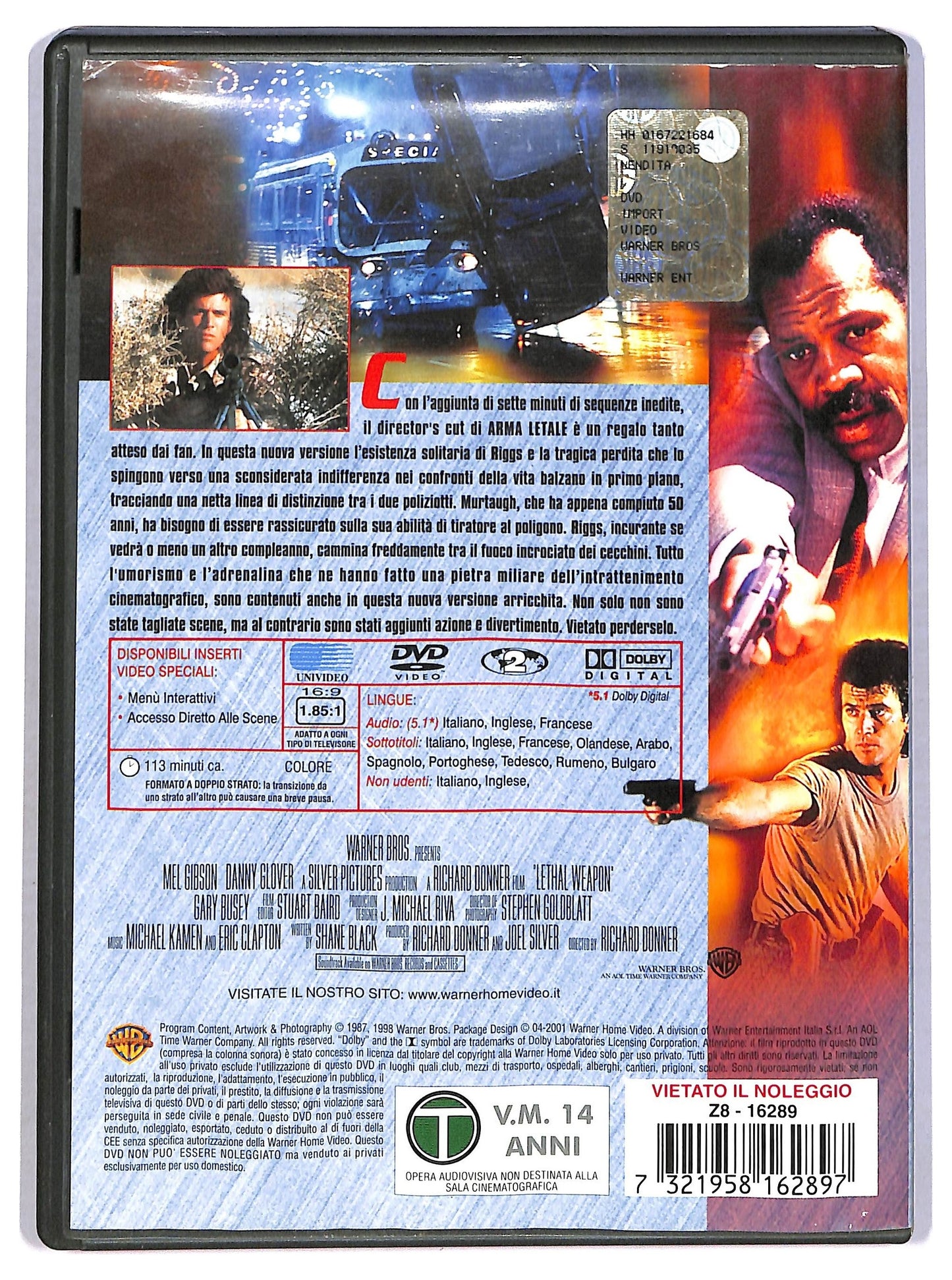 EBOND Arma letale DVD D780709