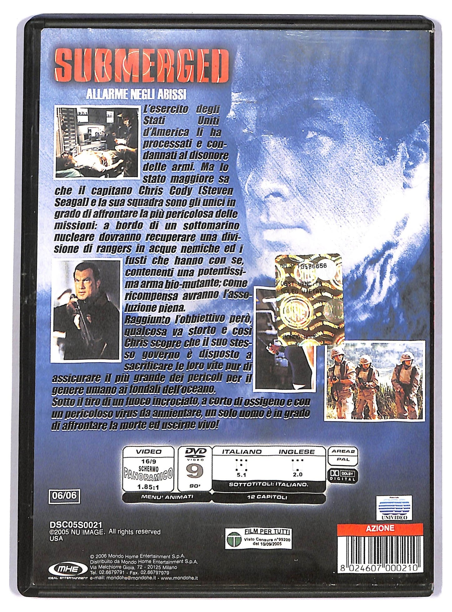 EBOND Submerged - Allarme negli abissi DVD D780712