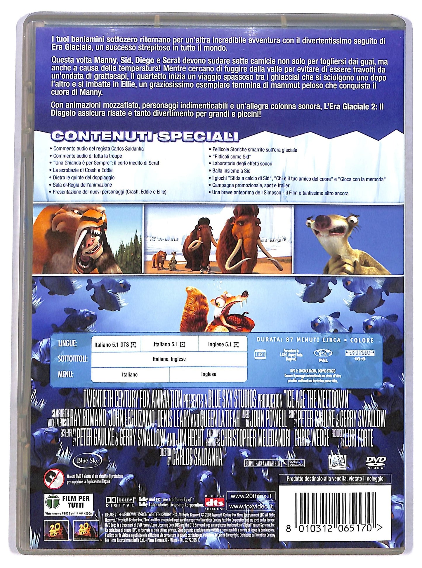 EBOND L'era Glaciale 2 - Il disgelo SPECIAL EDITION DVD D780745
