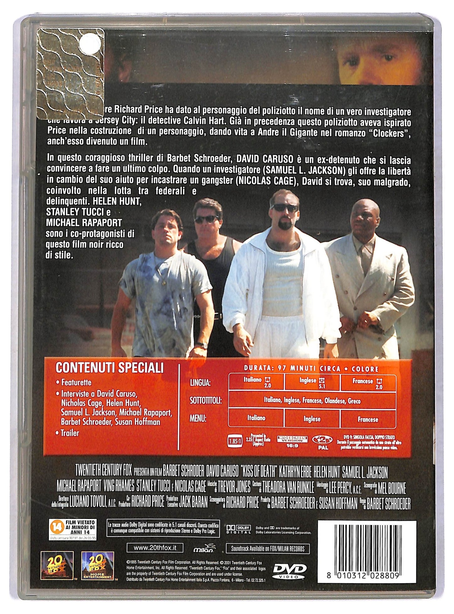 EBOND il bacio della morte DVD D780749