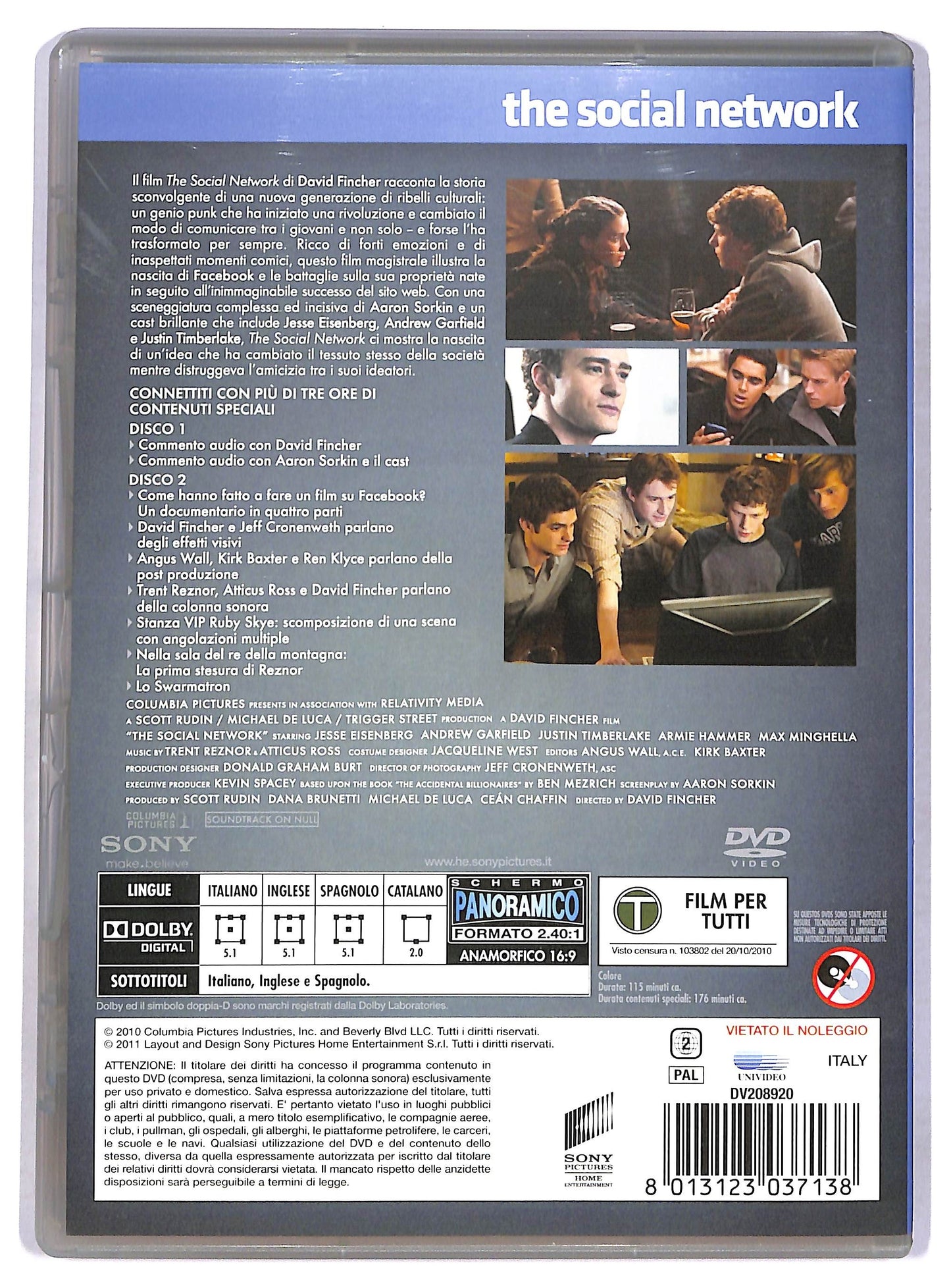 EBOND The social network DVD D780759