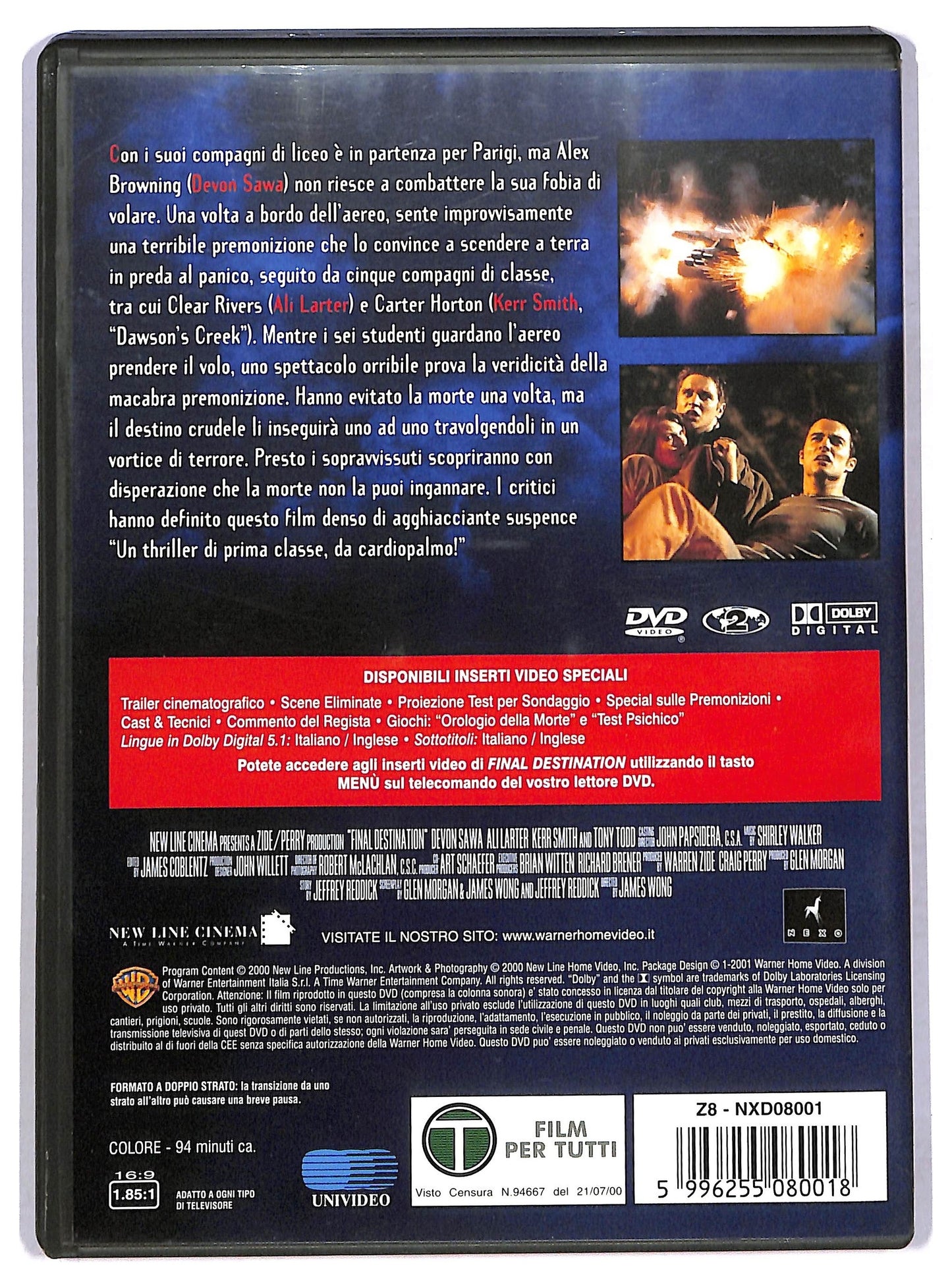 EBOND final destination DVD D780762
